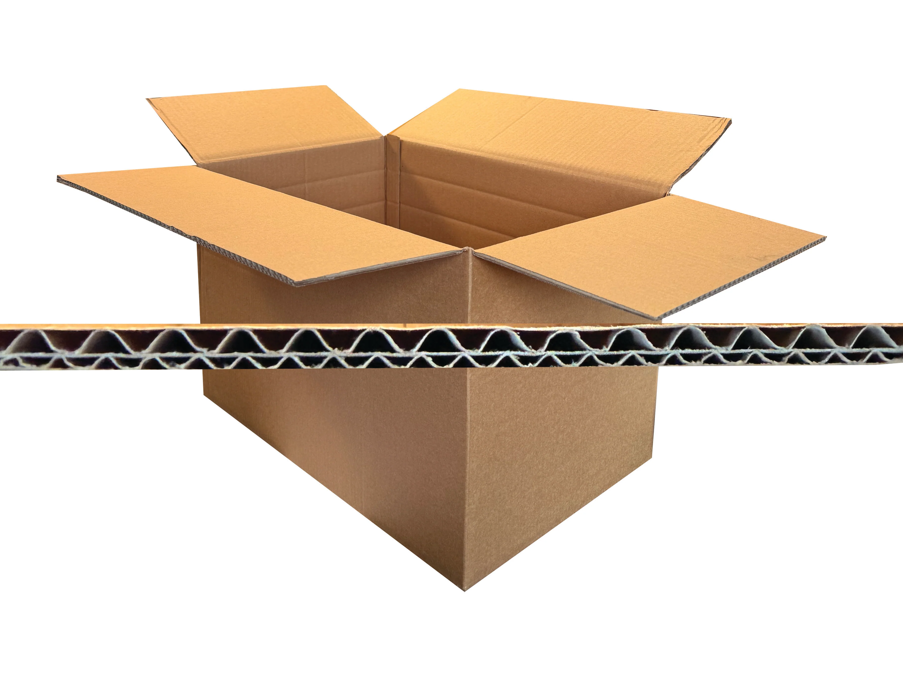 New Plain Strong Double Wall Box - 457mm x 300mm x 305mm - Image 2