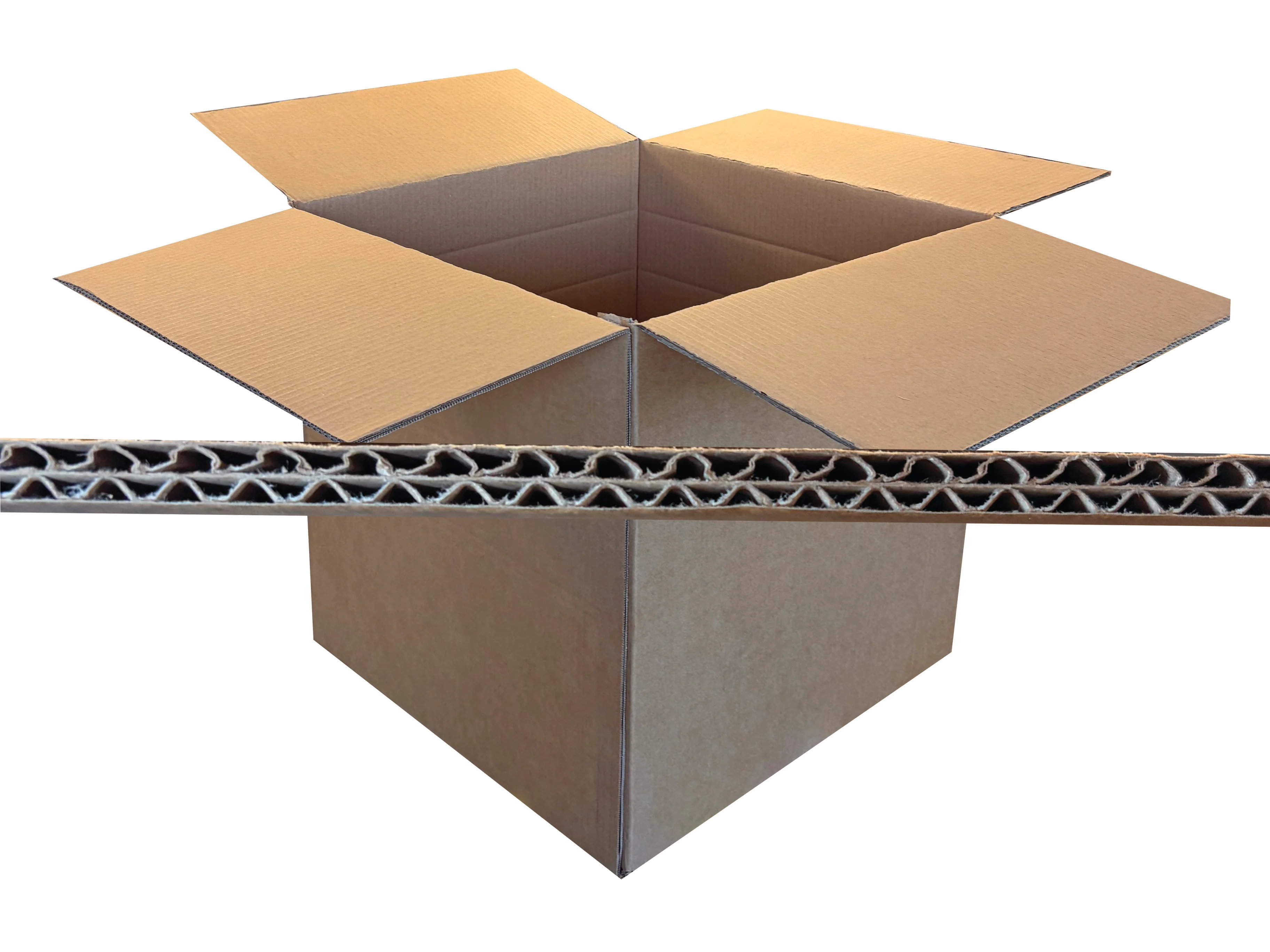 New Plain Strong Double Wall Box - 457mm x 457mm x 457mm - Image 2