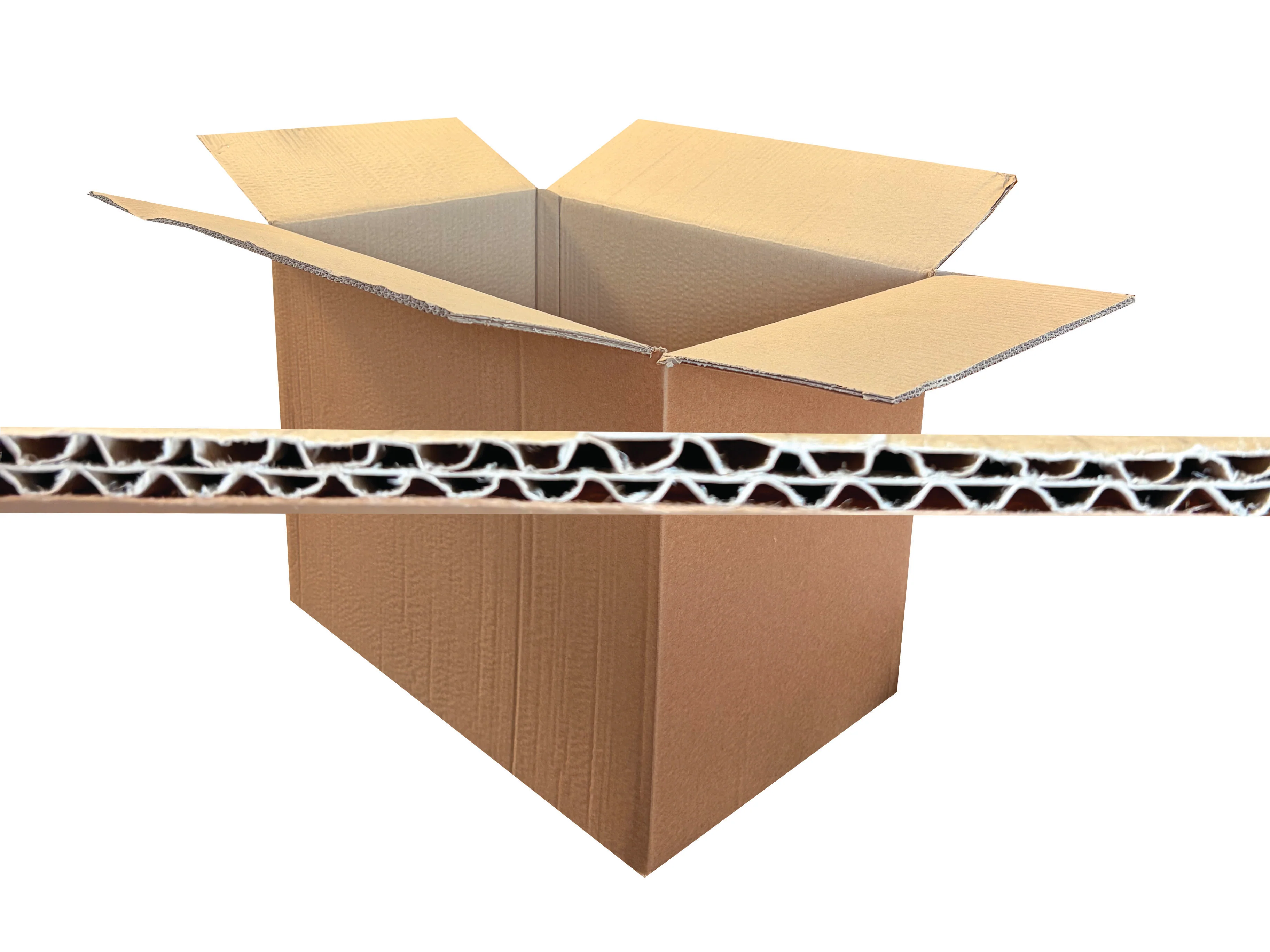 New Plain Strong Double Wall Box - 470mm x 320mm x 360mm - Image 2