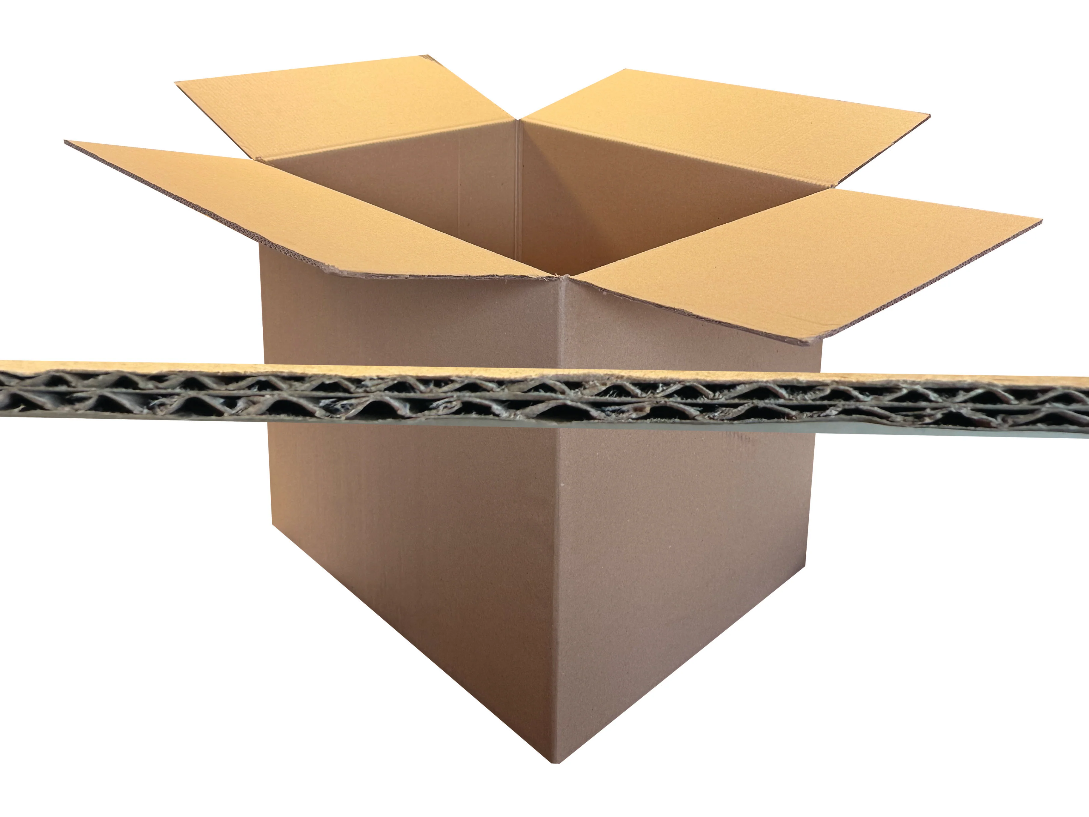 New Plain Strong Double Wall Box - 470mm x 384mm x 411mm - Image 3