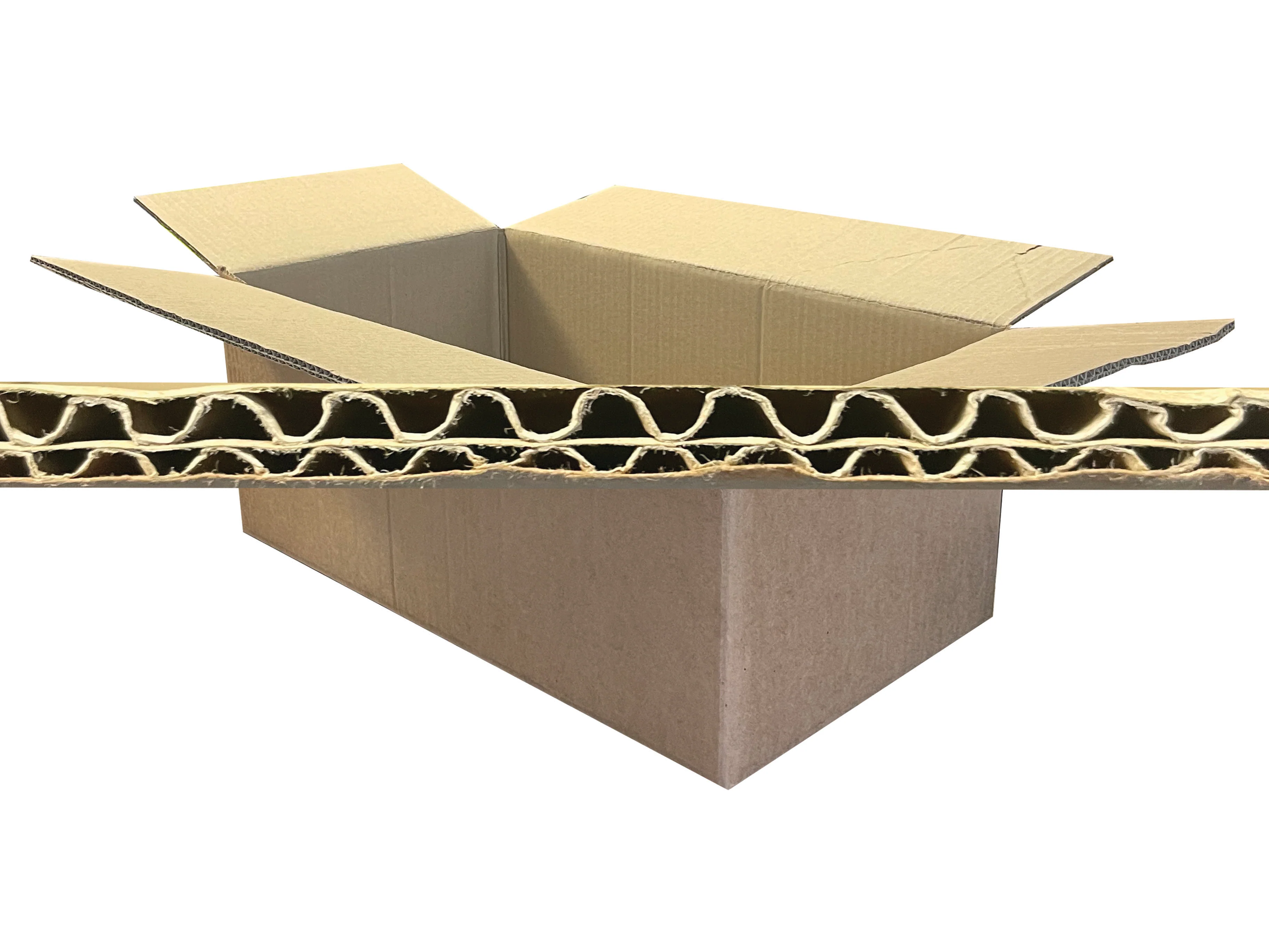 New Plain Strong Double Wall Box - 478mm x 257mm x 185mm - Image 3