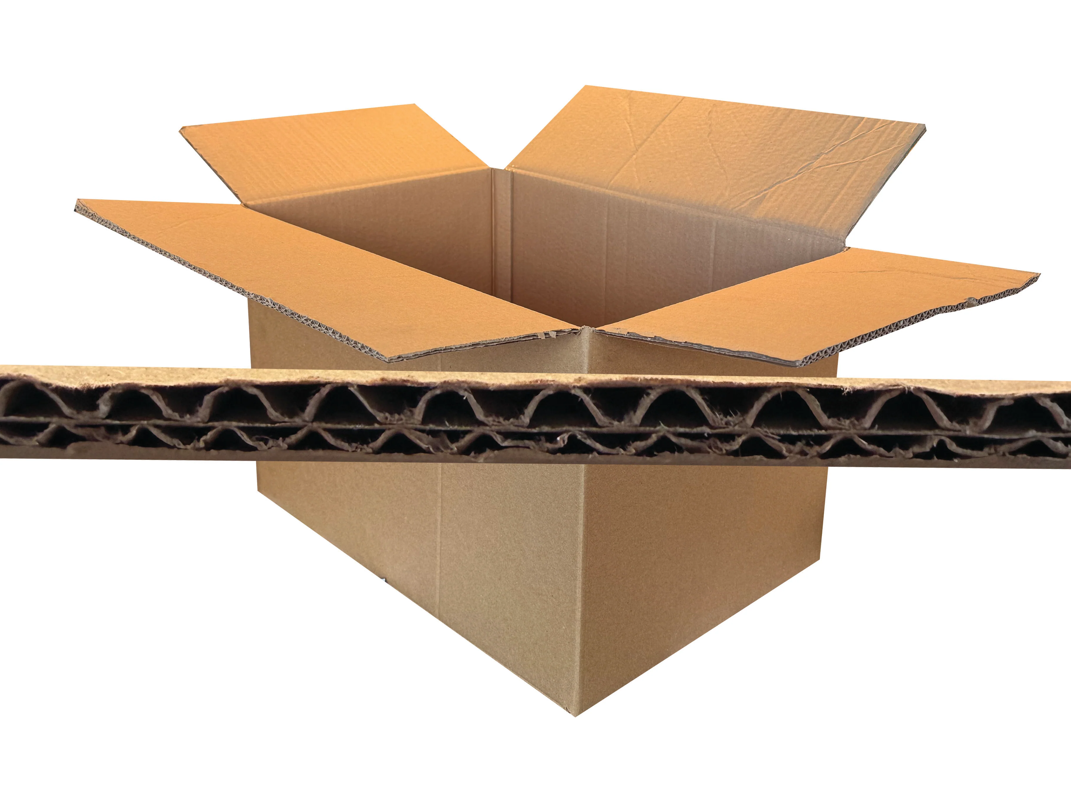 New Plain Strong Double Wall Box - 493mm x 340mm x 309mm - Image 2