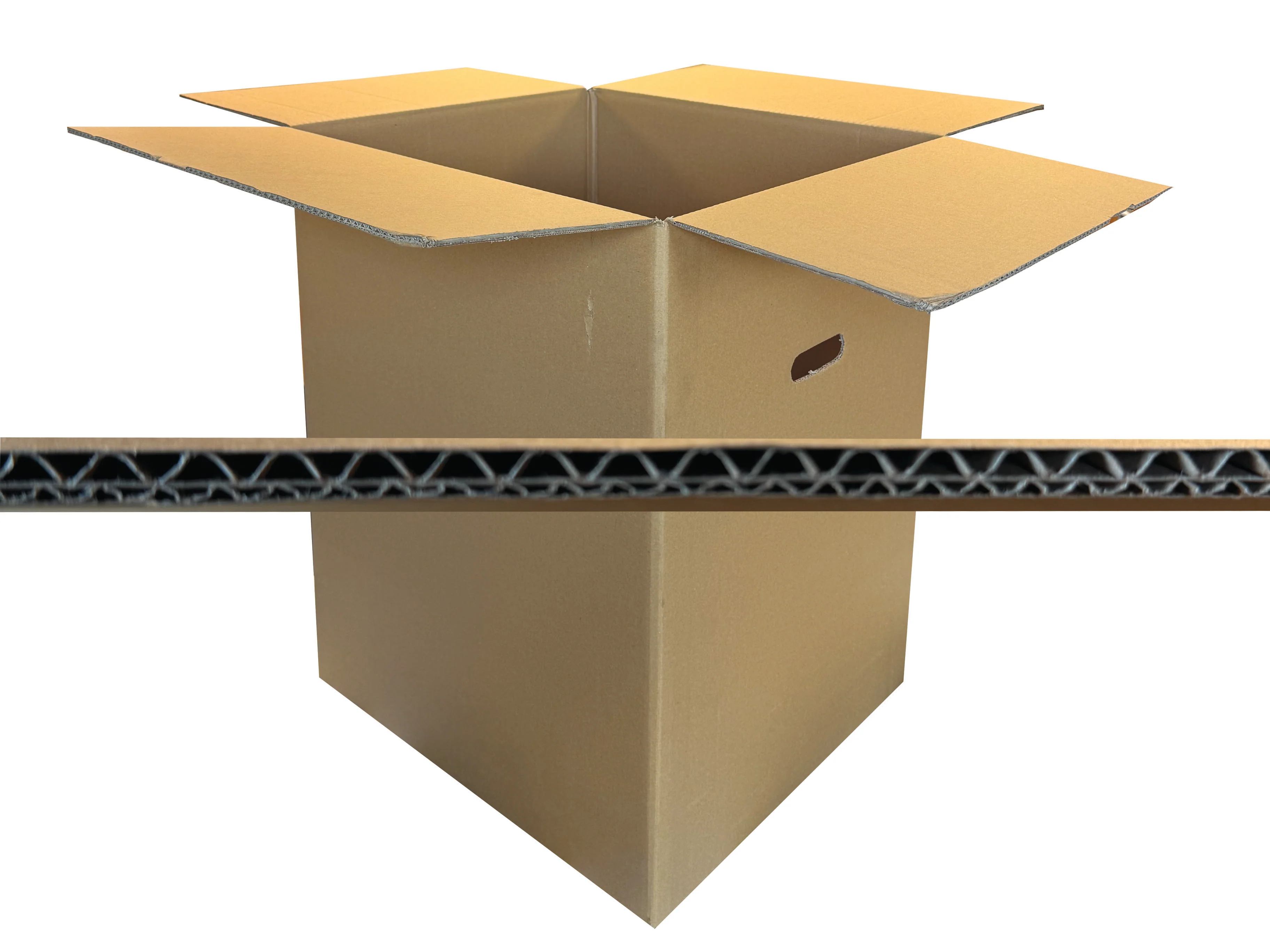 New Plain Strong Double Wall Box - 495mm x 435mm x 620mm - Image 3