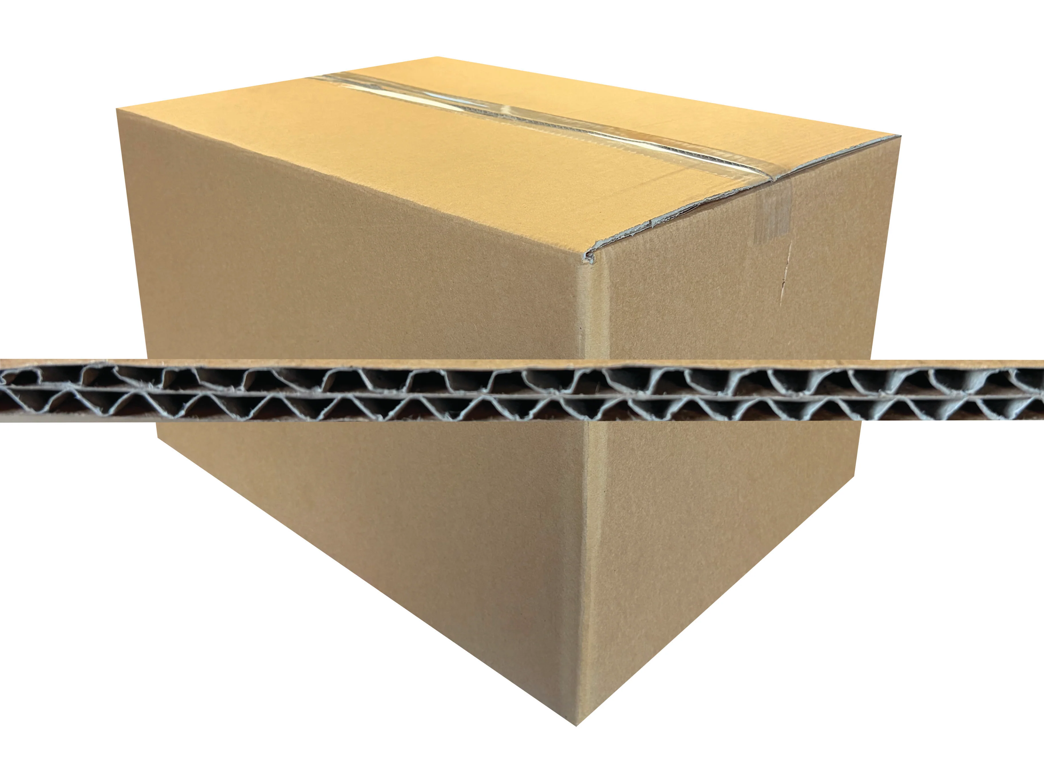 New Plain Strong Double Wall Box - 520mm x 375mm x 300mm - Image 3