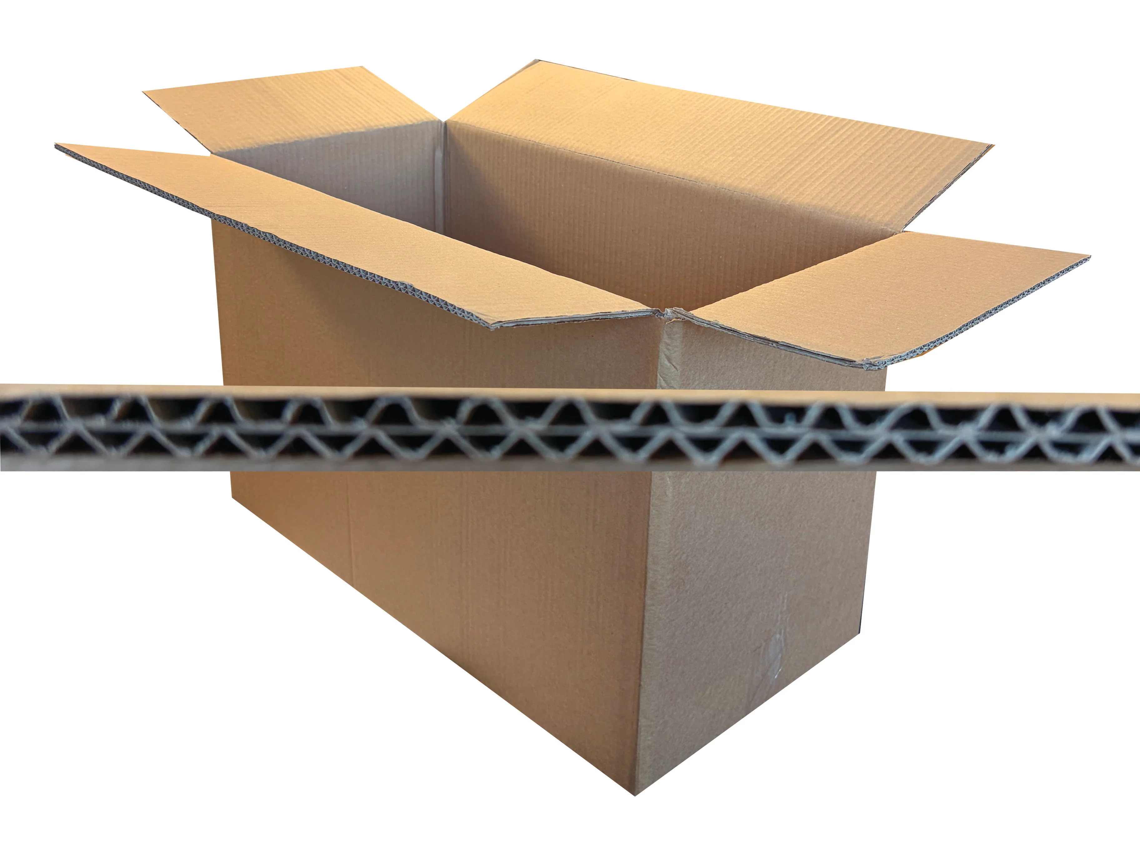 New Plain Strong Double Wall Box - 565mm x 275mm x 368mm - Image 2