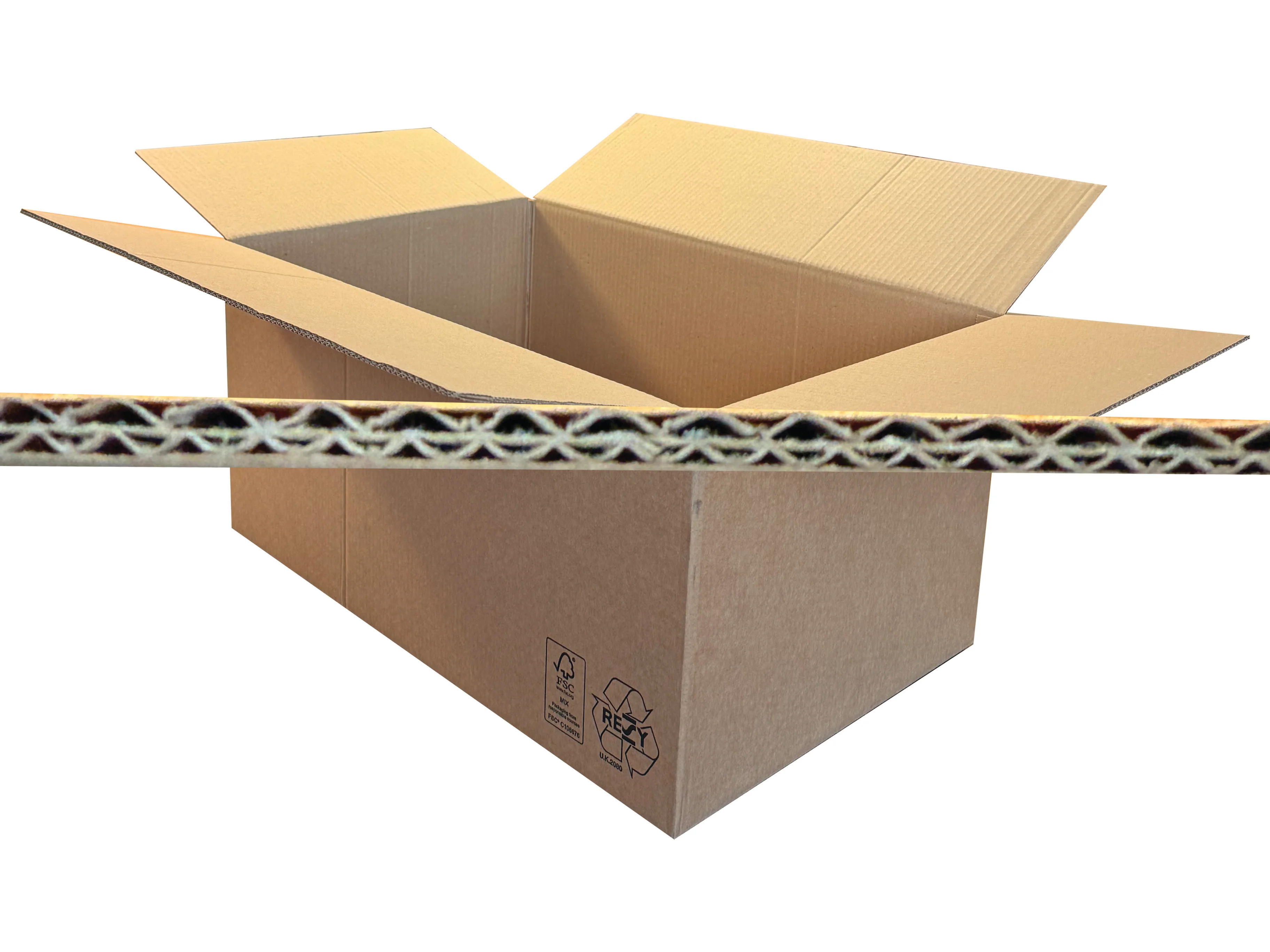 New Plain Strong Double Wall Box - 566mm x 366mm x 254mm - Image 2