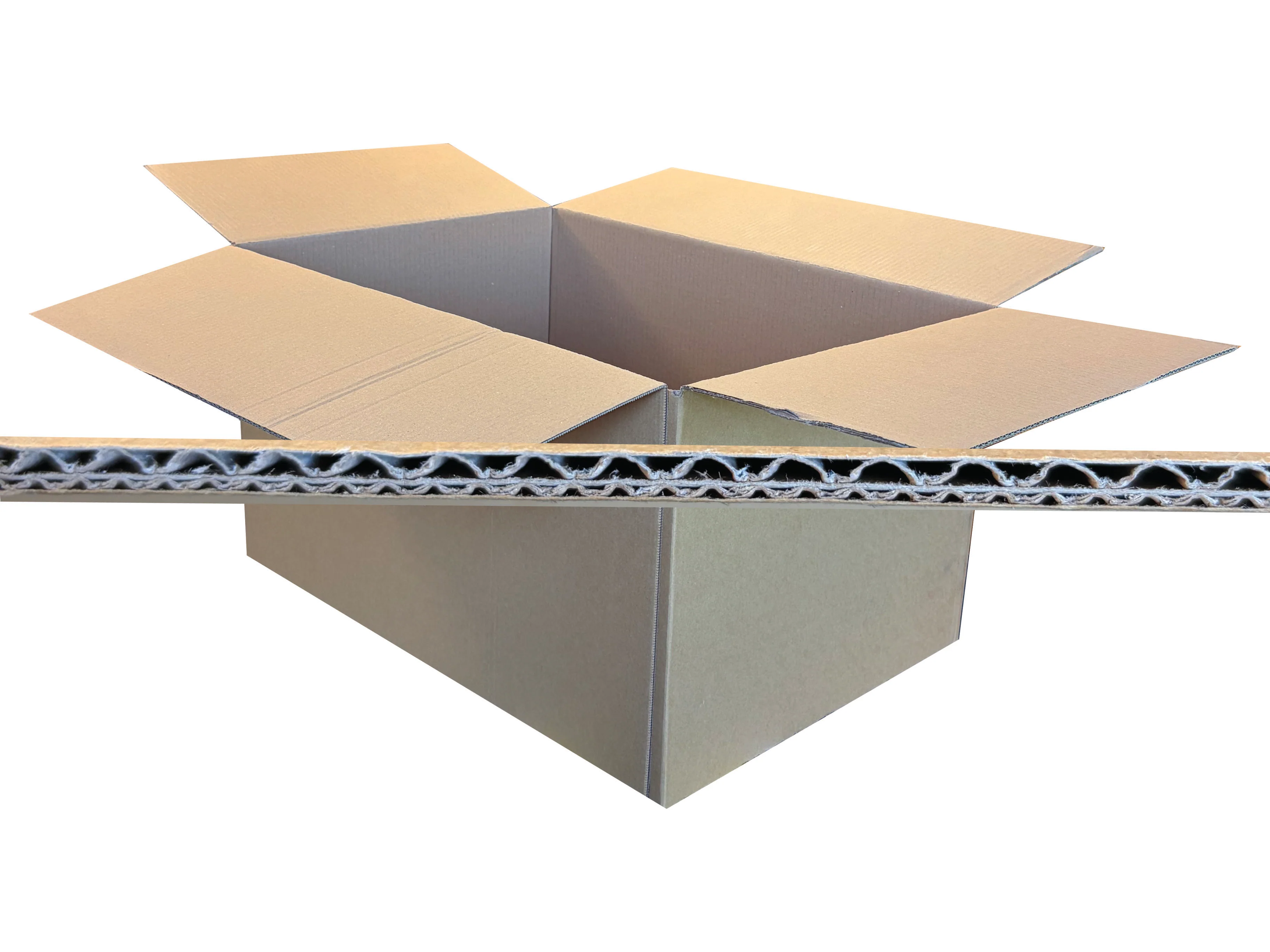 New Plain Strong Double Wall Box - 575mm x 405mm x 320mm - Image 2
