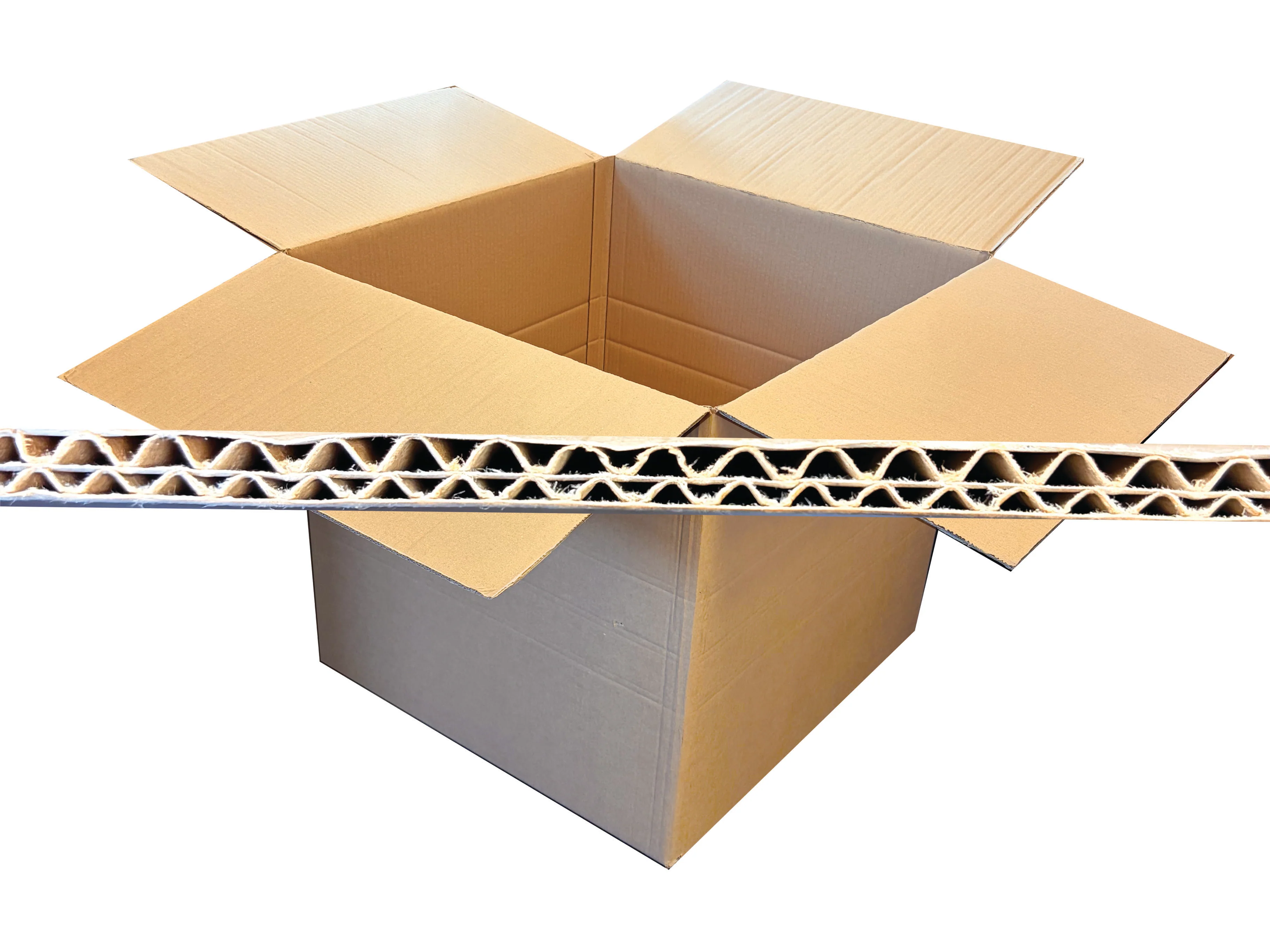 New Plain Strong Double Wall Box - 610mm x 600mm x 600mm - Image 2