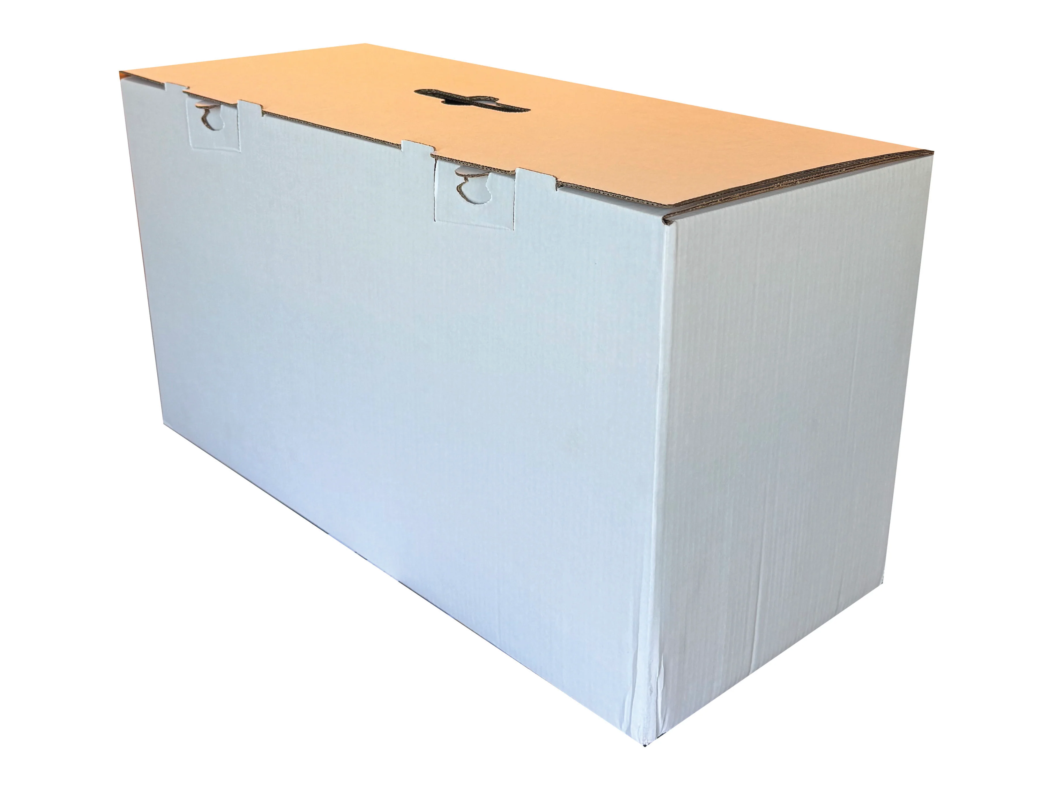 New Plain Strong Double Wall Box - 616mm x 260mm x 320mm - Image 2