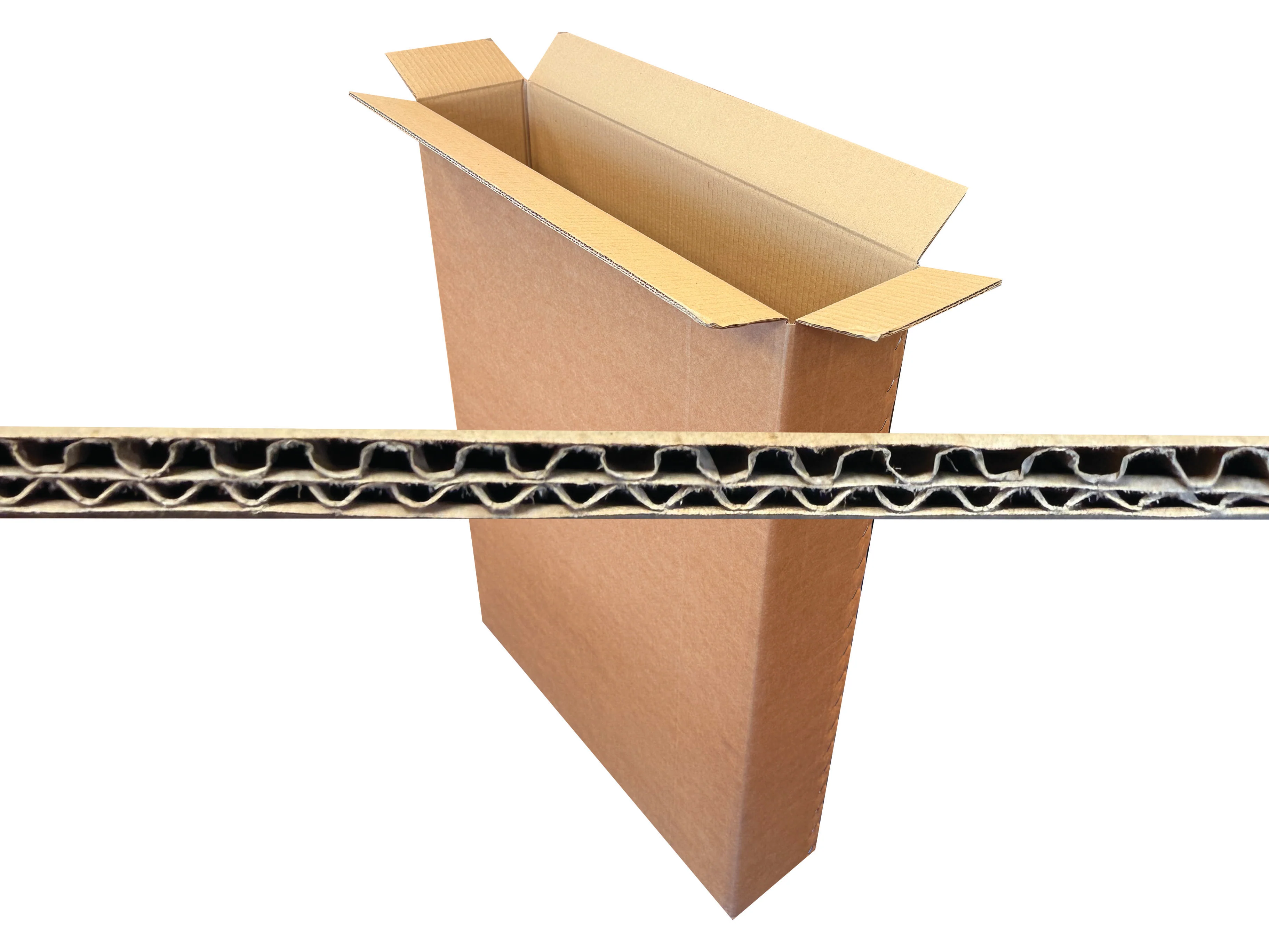 New Plain Strong Double Wall Box - 650mm x 150mm x 940mm - Image 2