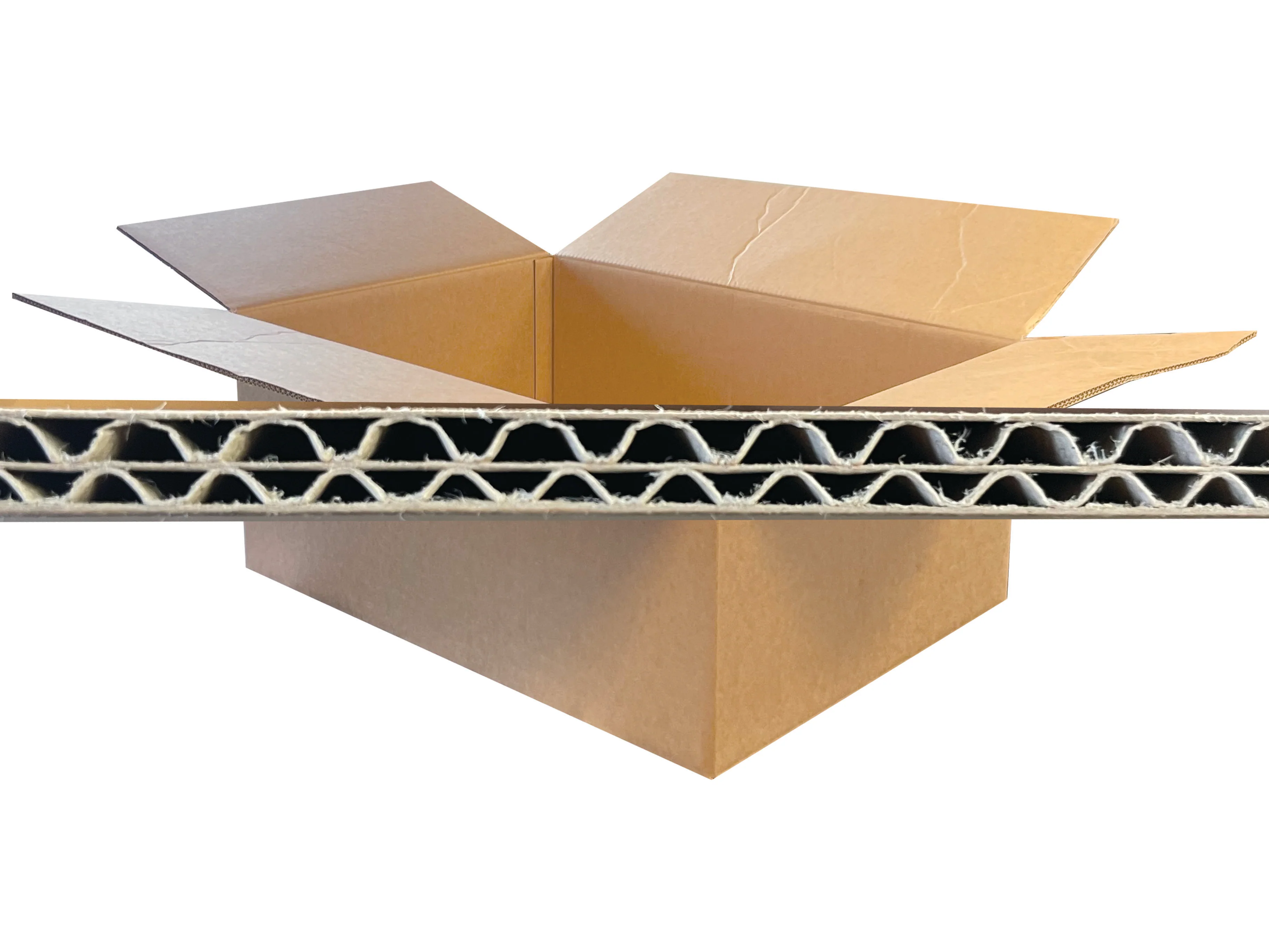 New Plain Strong Double Wall Box - 733mm x 516mm x 285mm - Image 3