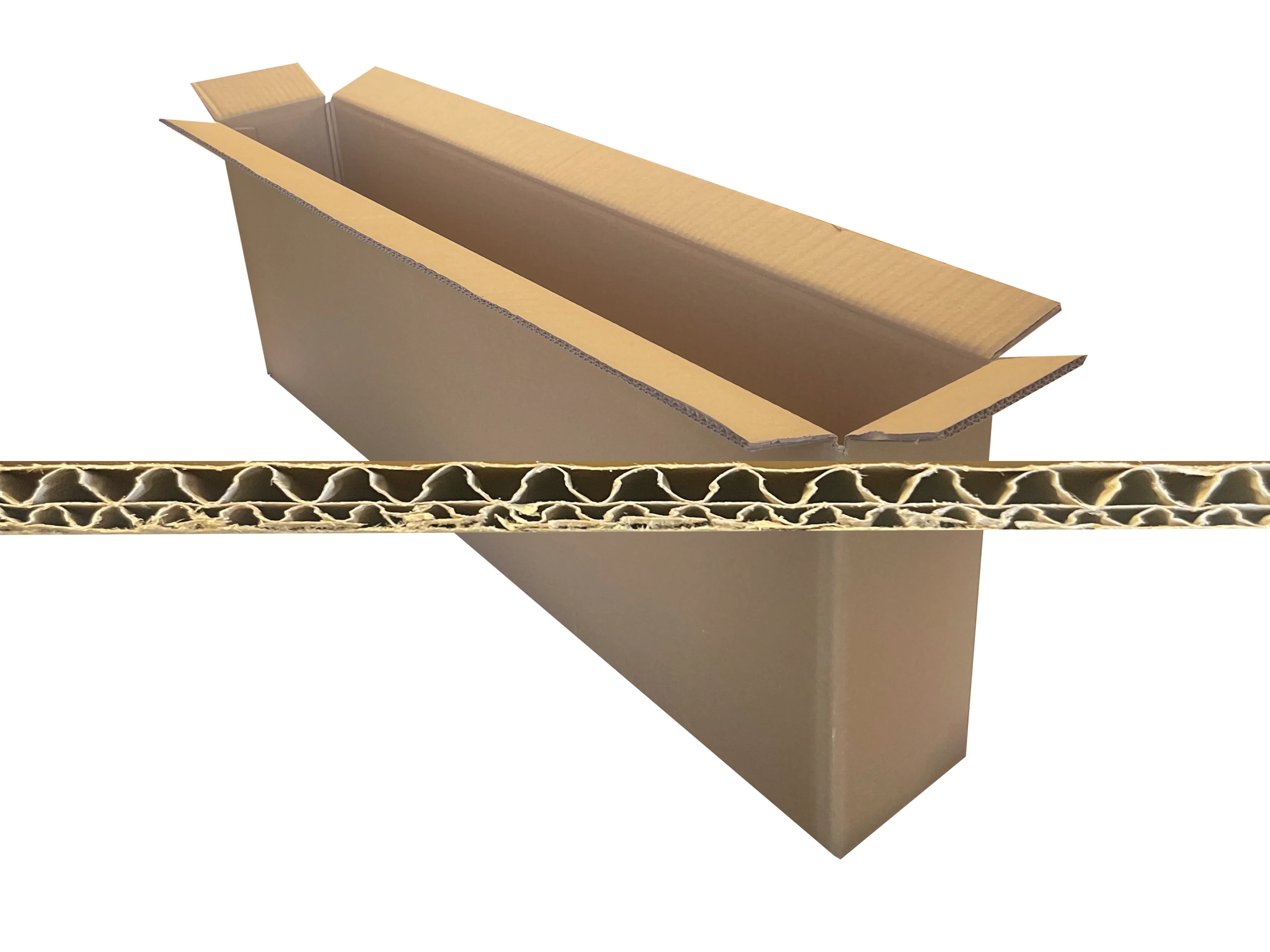 New Plain Strong Double Wall Box - 840mm x 120mm x 270mm - Image 3