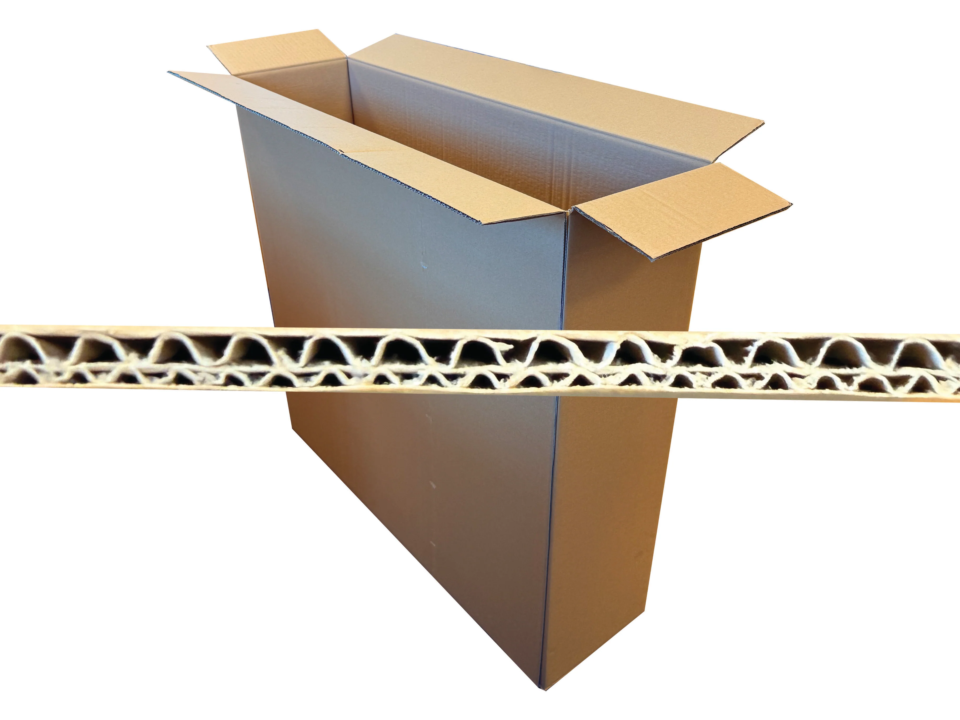 New Plain Strong Double Wall Box - 860mm x 245mm x 835mm - Image 2