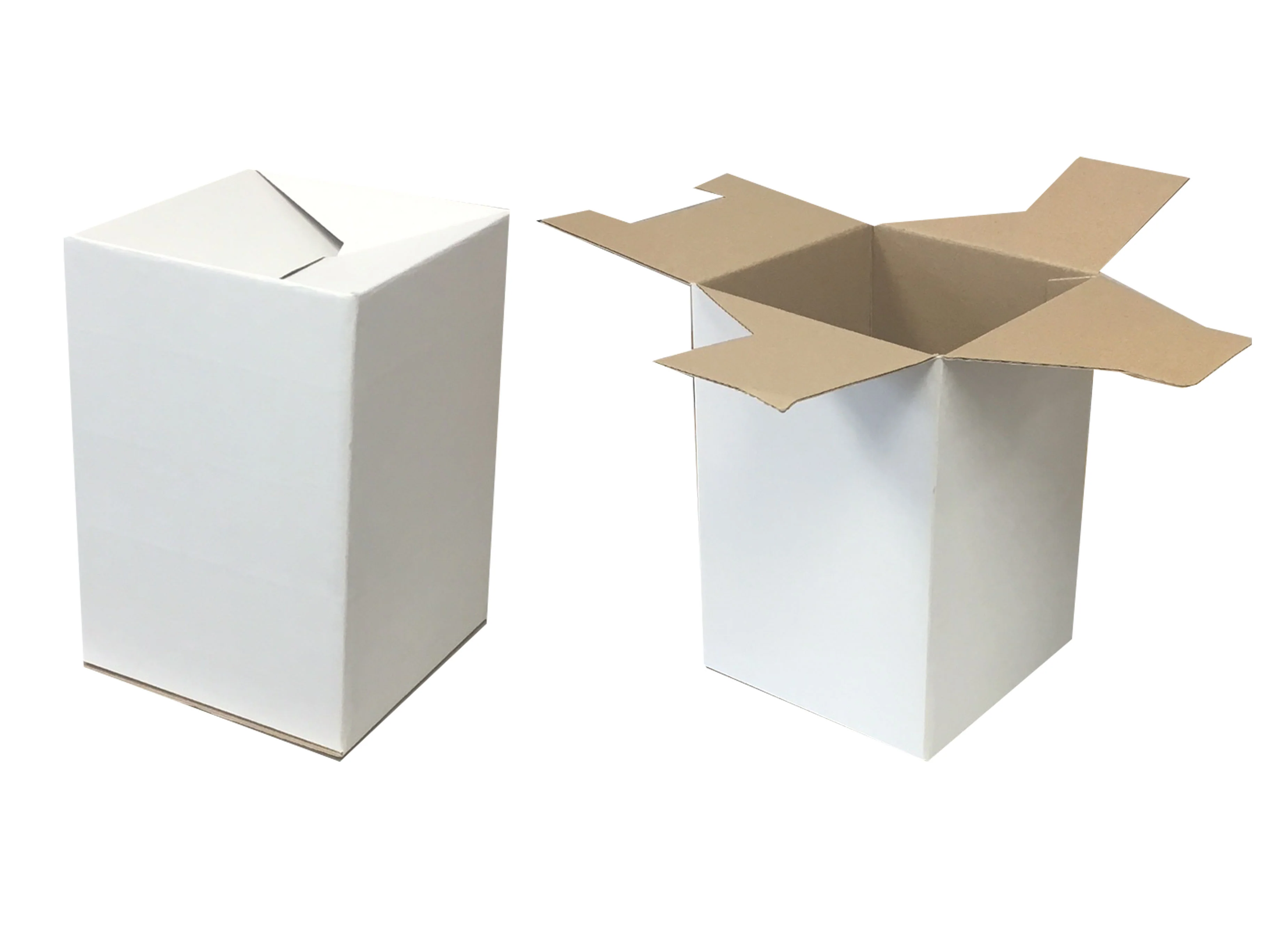 New Plain Strong Single Wall Box - 120mm x 120mm x 174mm - Image 2