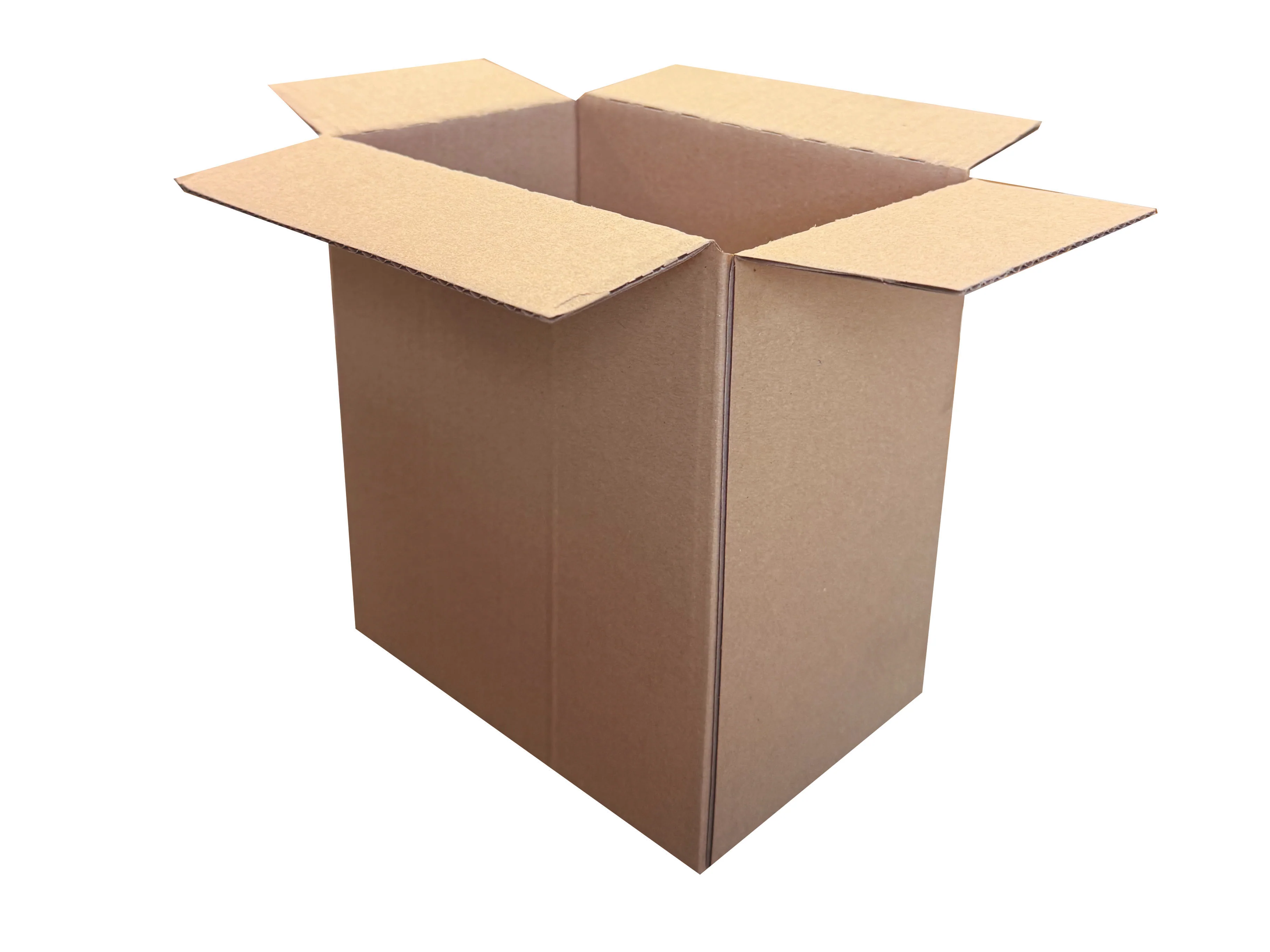 New Plain Strong Single Wall Box - 186mm x 124mm x 200mm