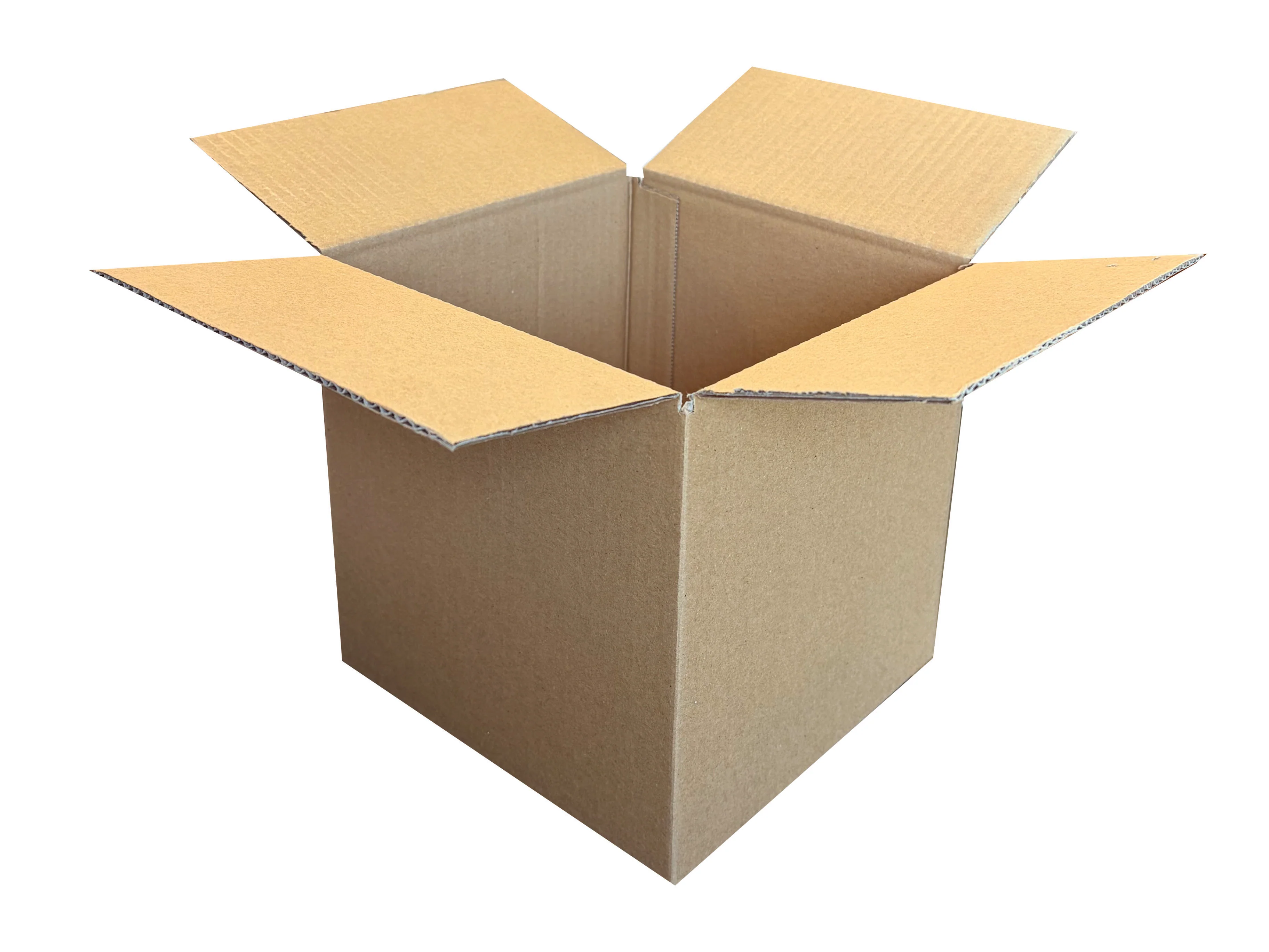 New Plain Strong Single Wall Box - 187mm x 185mm x 170mm