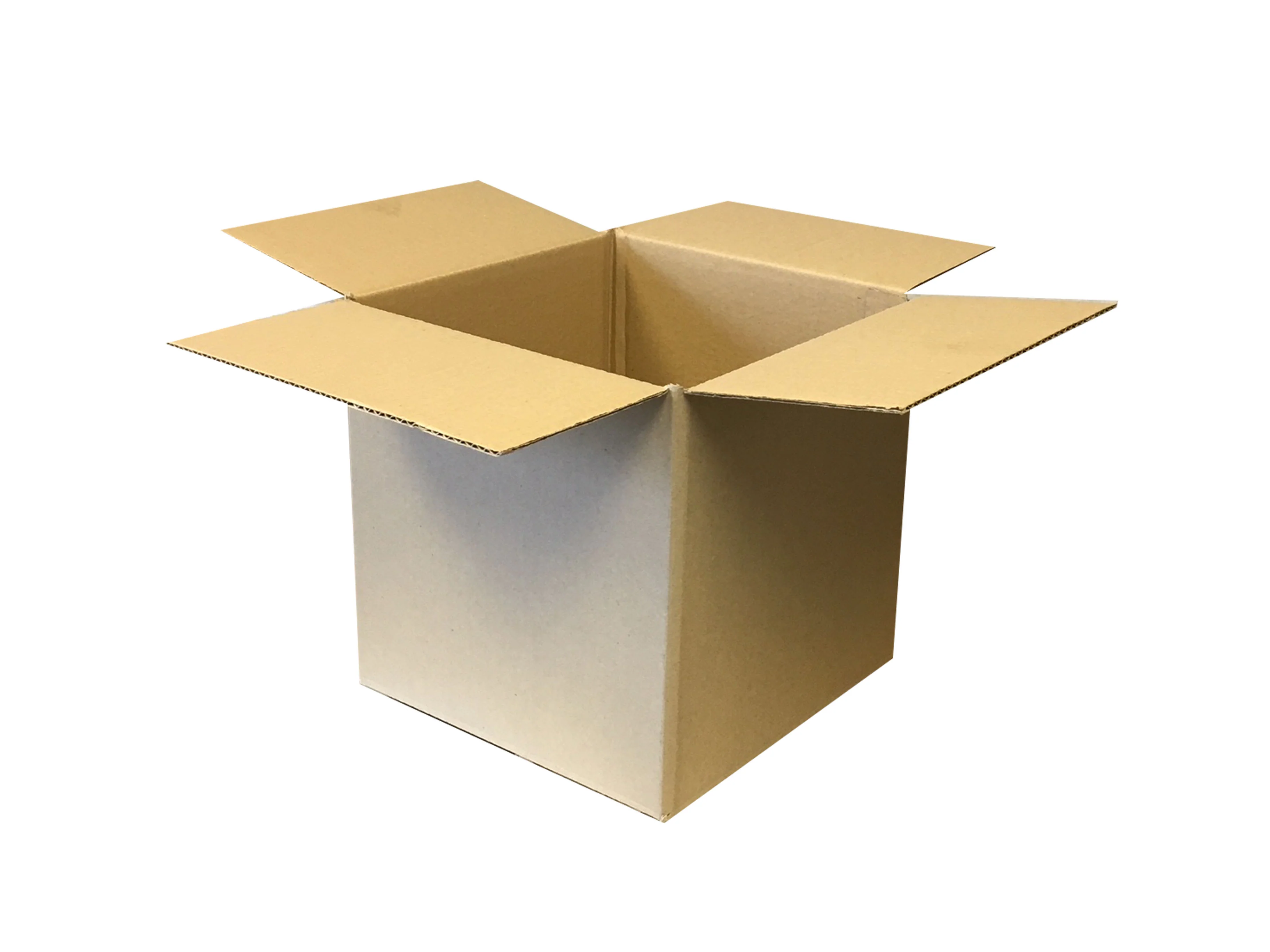 New Plain Strong Single Wall Box - 210mm x 210mm x 215mm