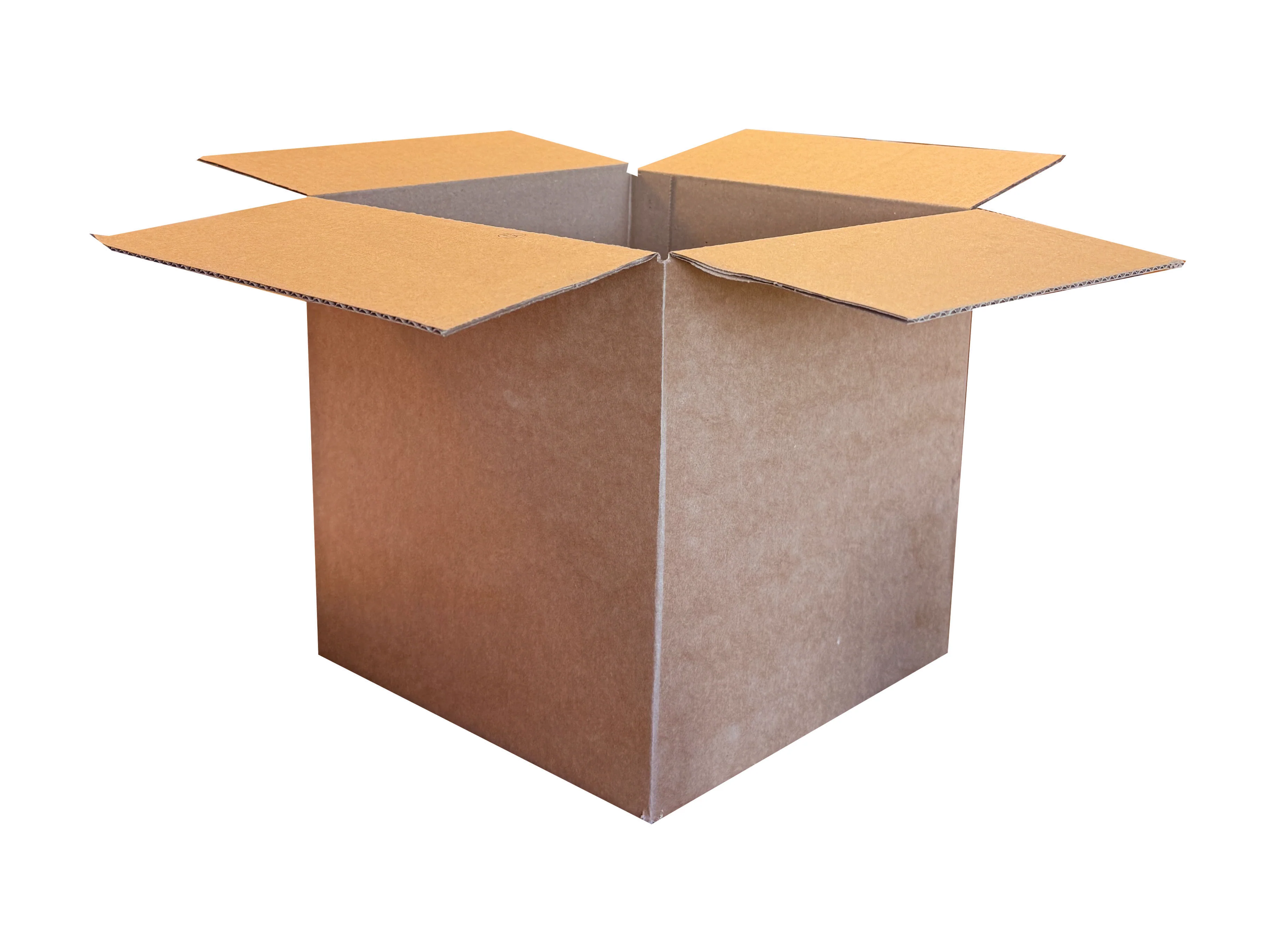 New Plain Strong Single Wall Box - 230mm x 230mm x 230mm