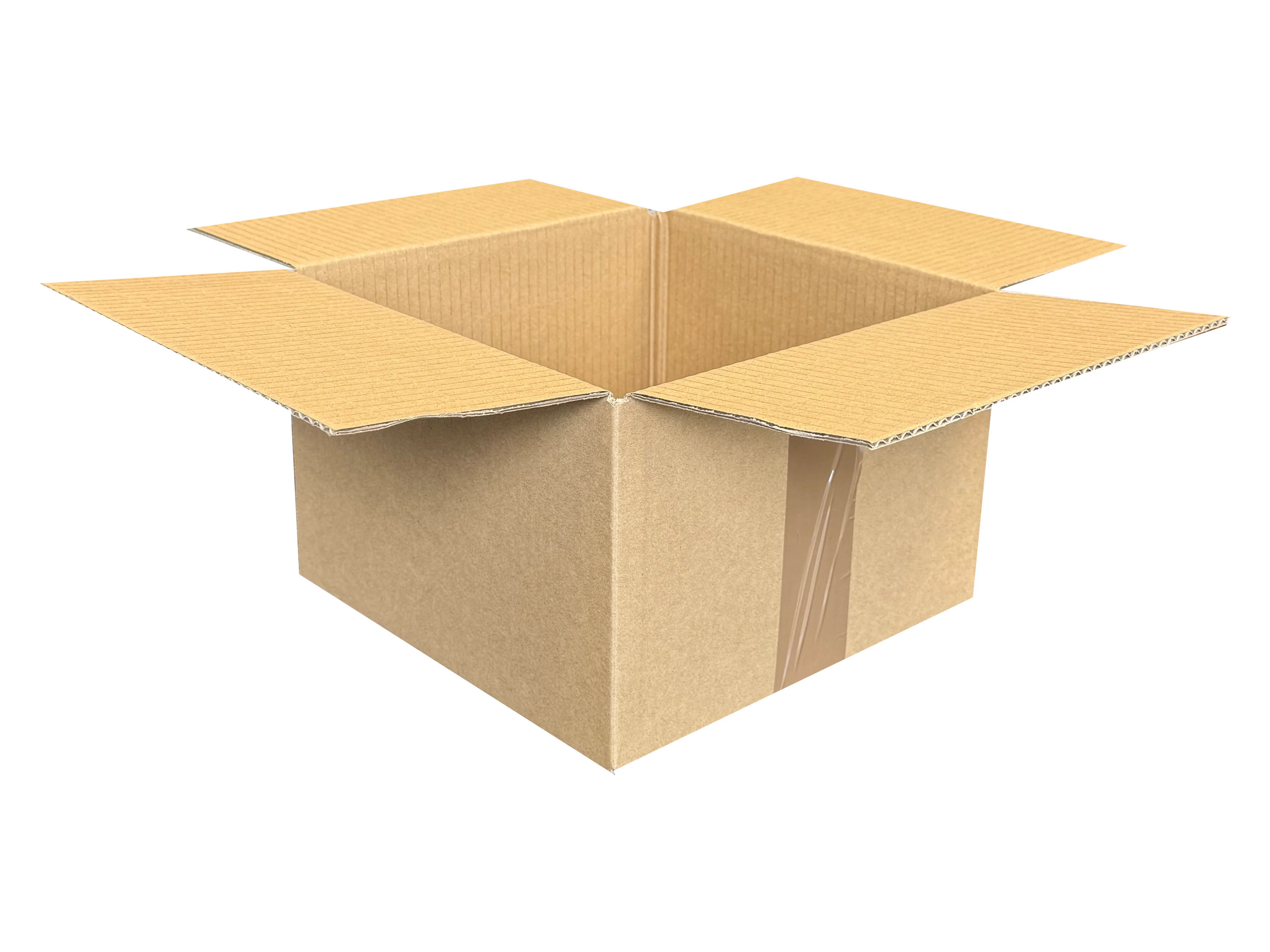 New Plain Strong Single Wall Box - 246mm x 234mm x 153mm