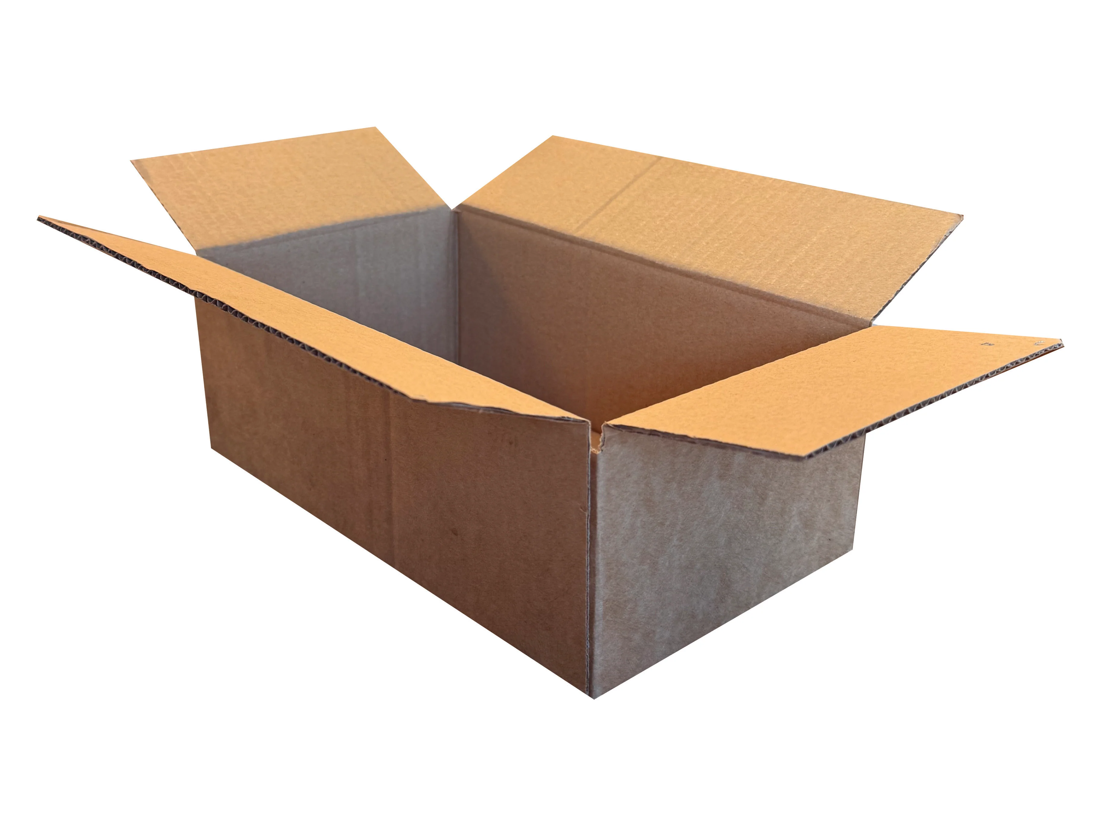 New Plain Strong Single Wall Box - 255mm x 152mm x 90mm