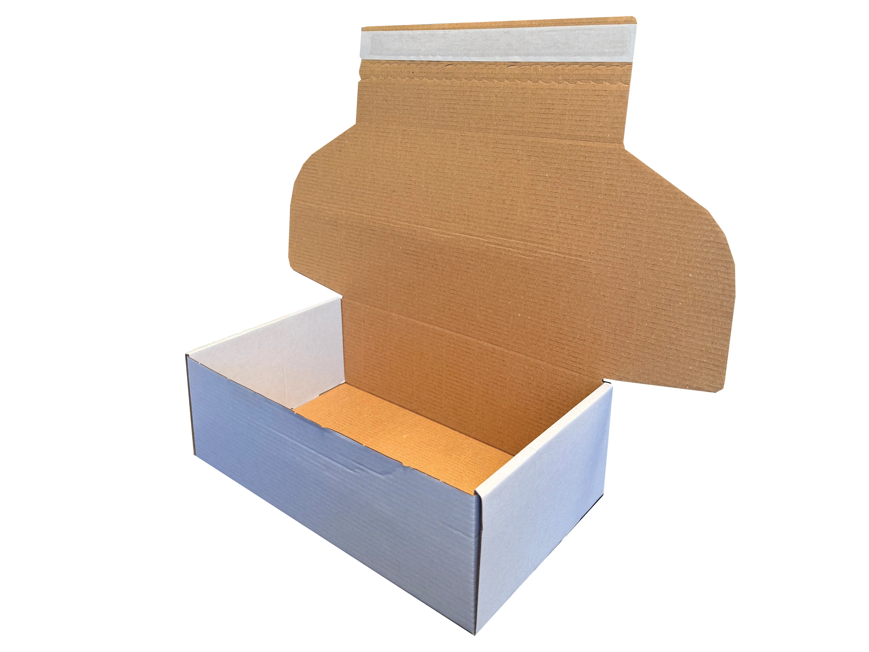 New Plain Strong Single Wall Box - 284mm x 165mm x 85mm