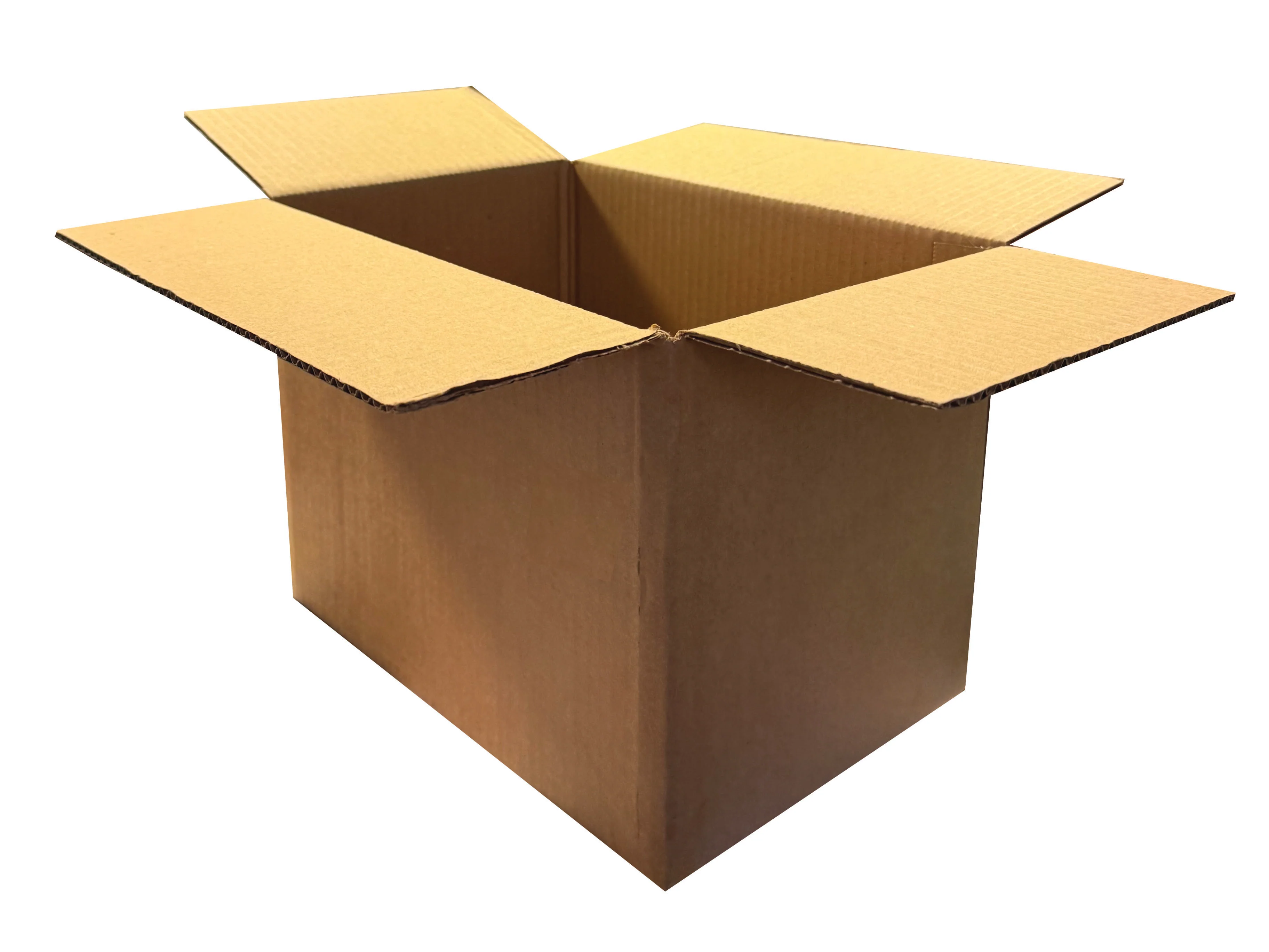 New Plain Strong Single Wall Box - 300mm x 200mm x 210mm
