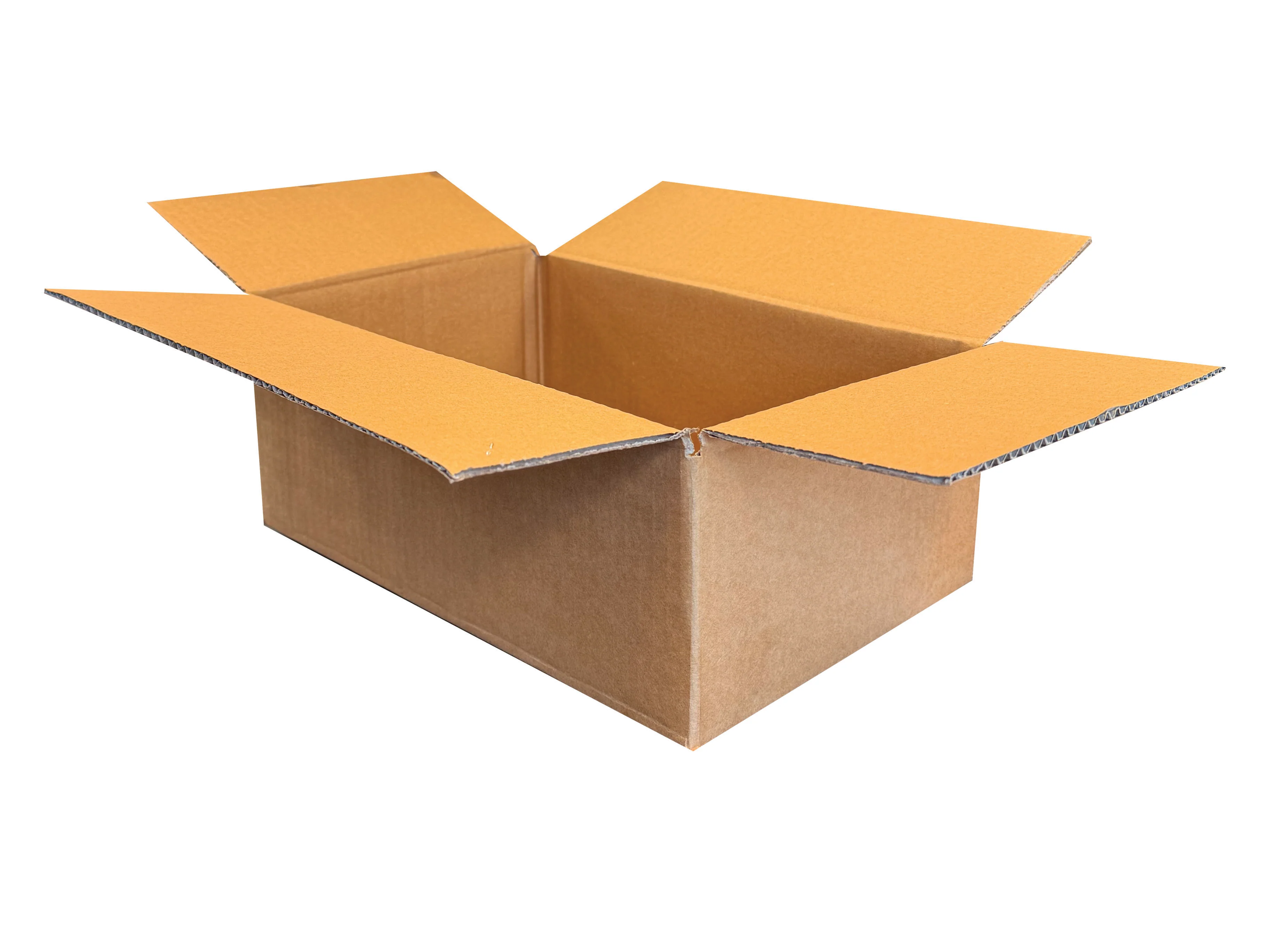 New Plain Strong Single Wall Box - 322mm x 208mm x 113mm