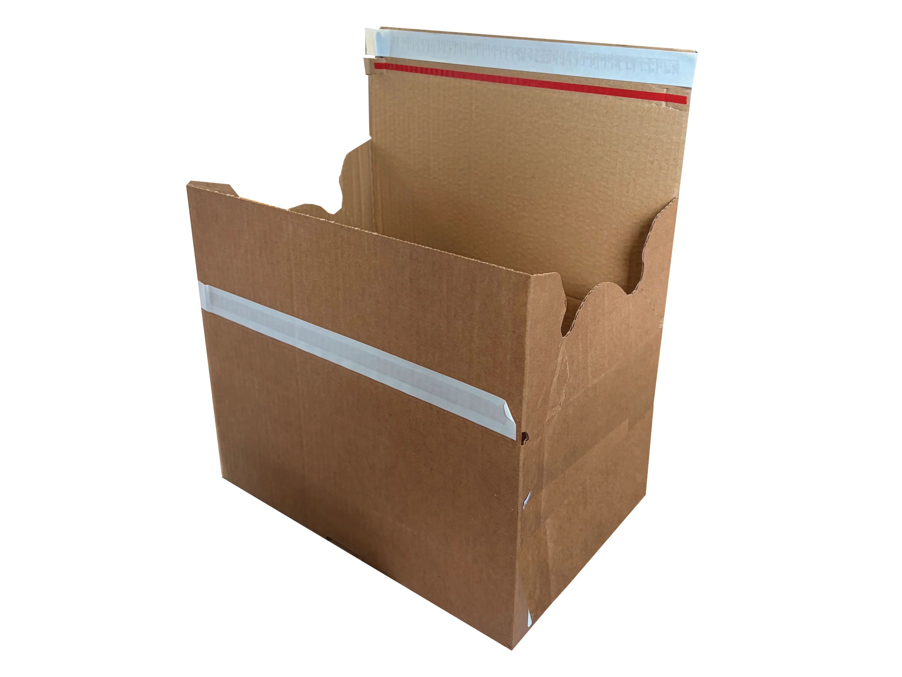 New Plain Strong Single Wall Box - 340mm x 225mm x 165mm - Image 2