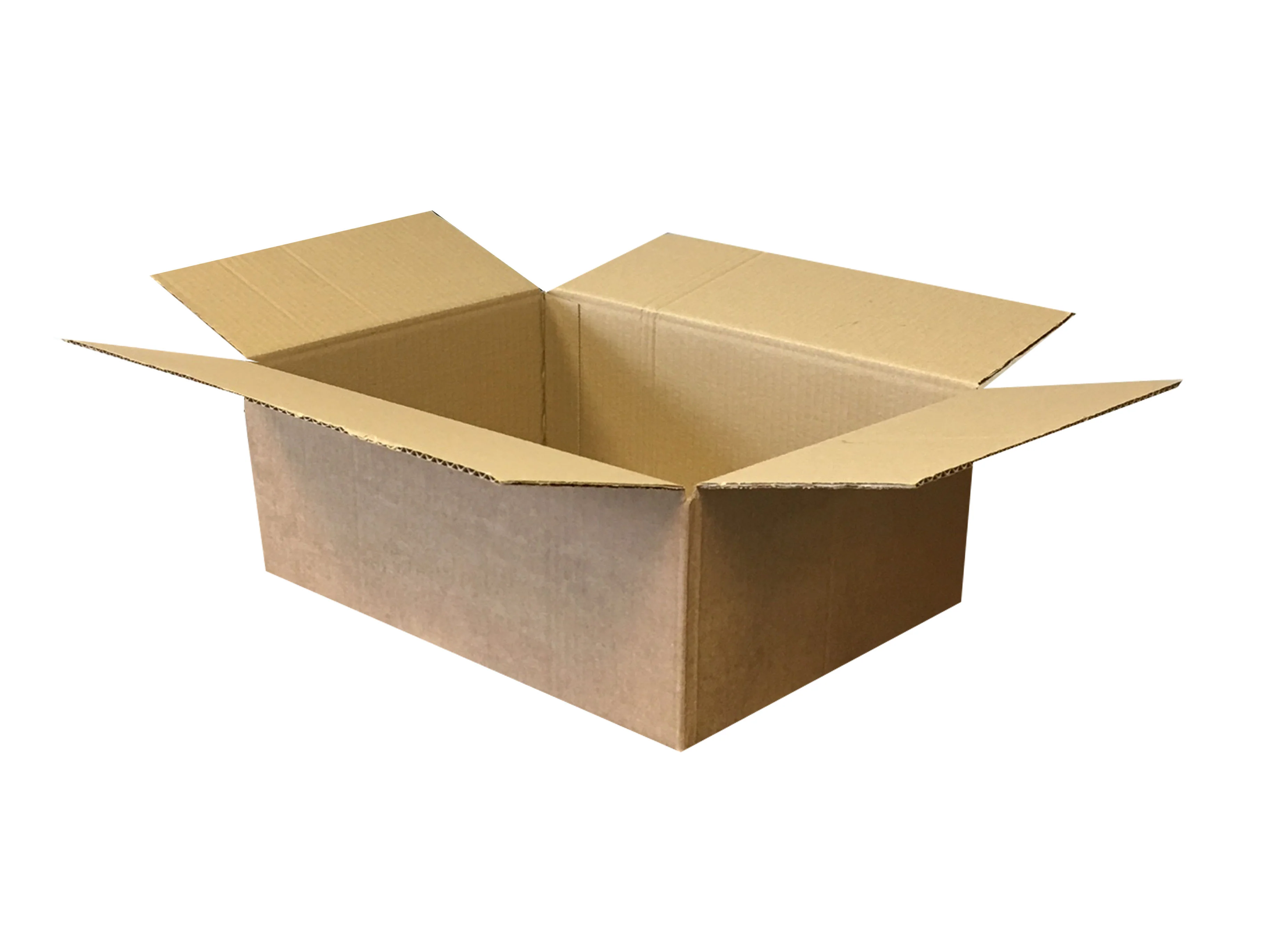 New Plain Strong Single Wall Box - 350mm x 250mm x 125mm