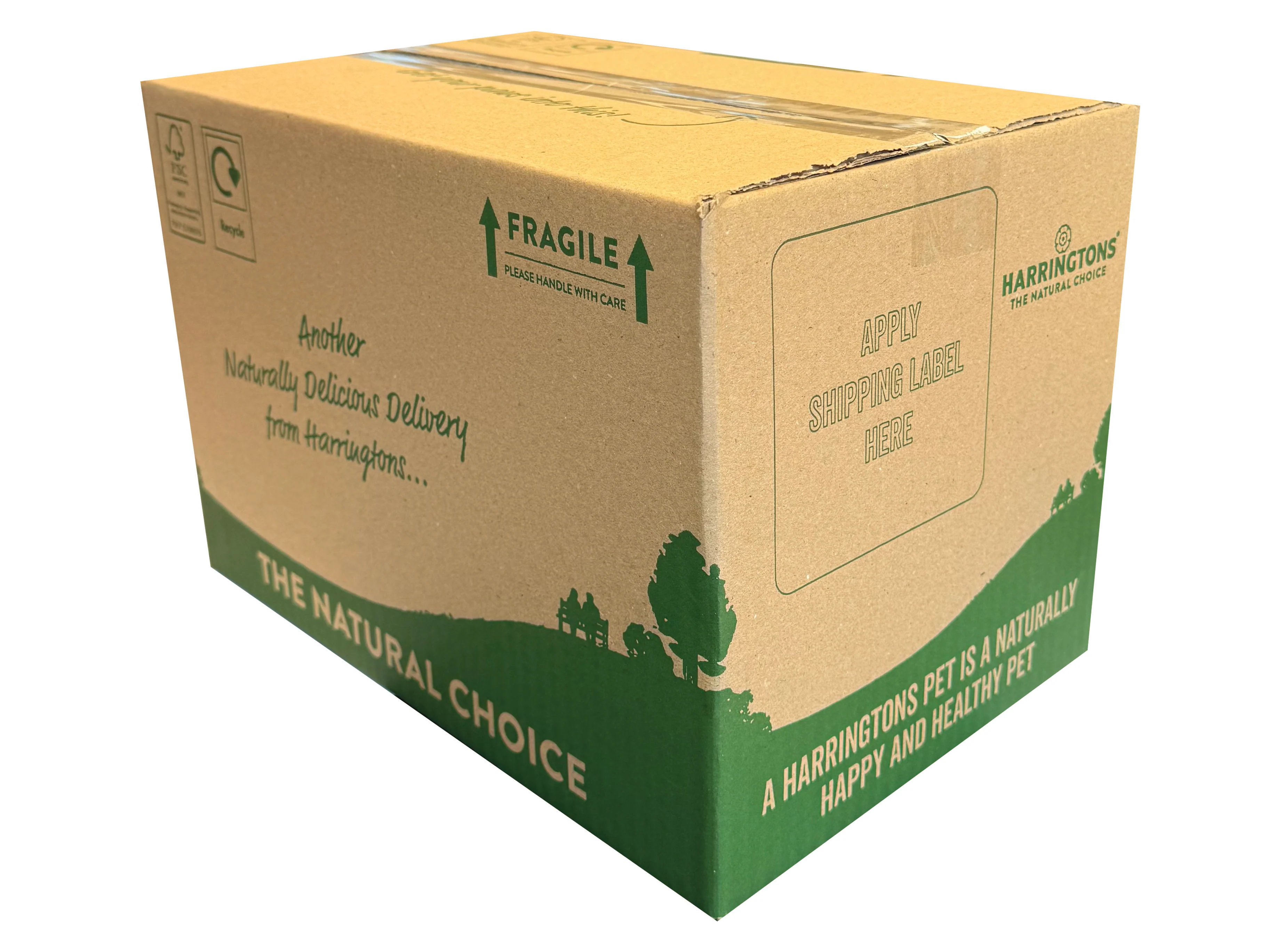 New Plain Strong Single Wall Box - 353mm x 235mm x 235mm - Image 6