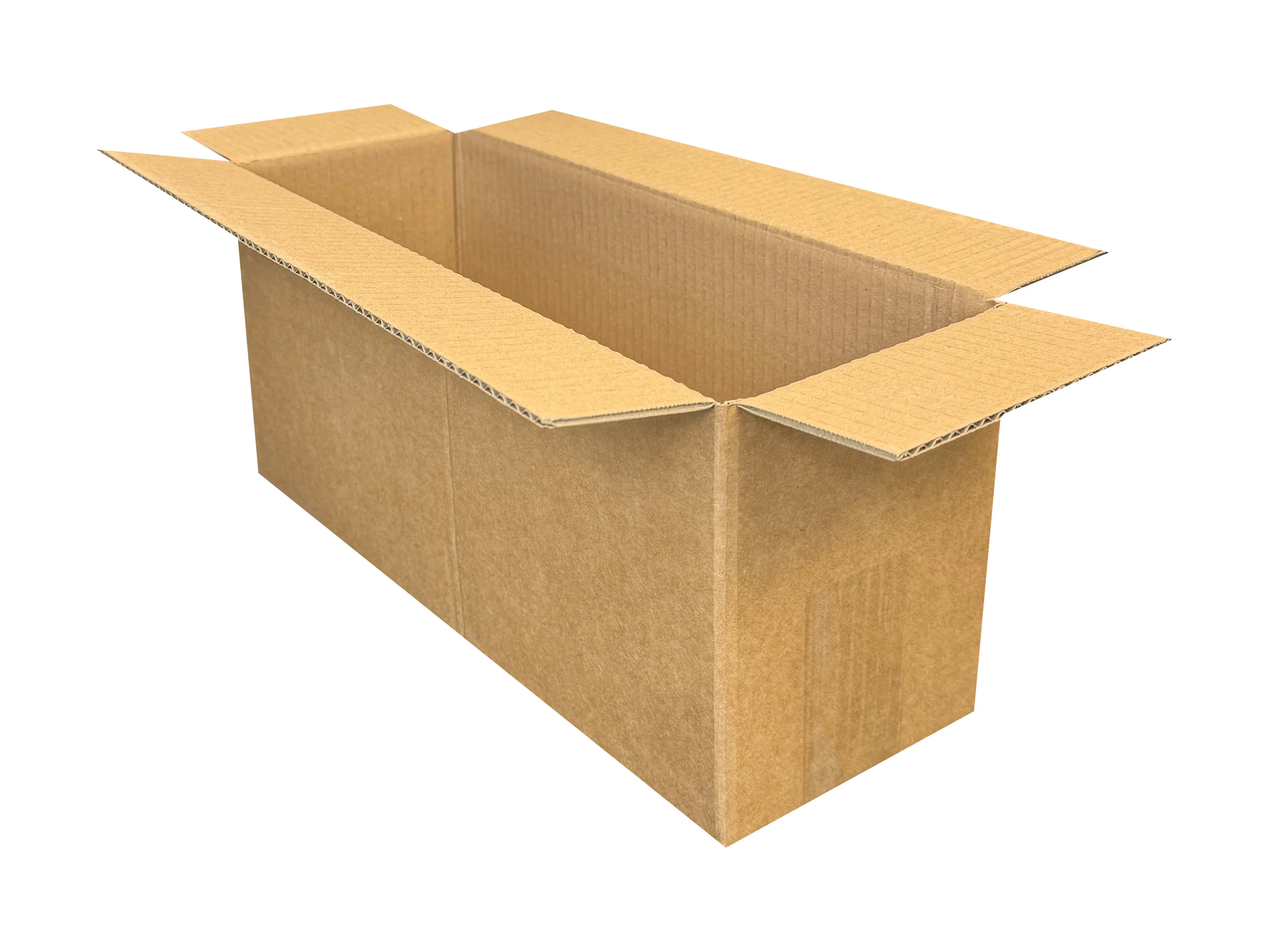 New Plain Strong Single Wall Box - 357mm x 125mm x 157mm