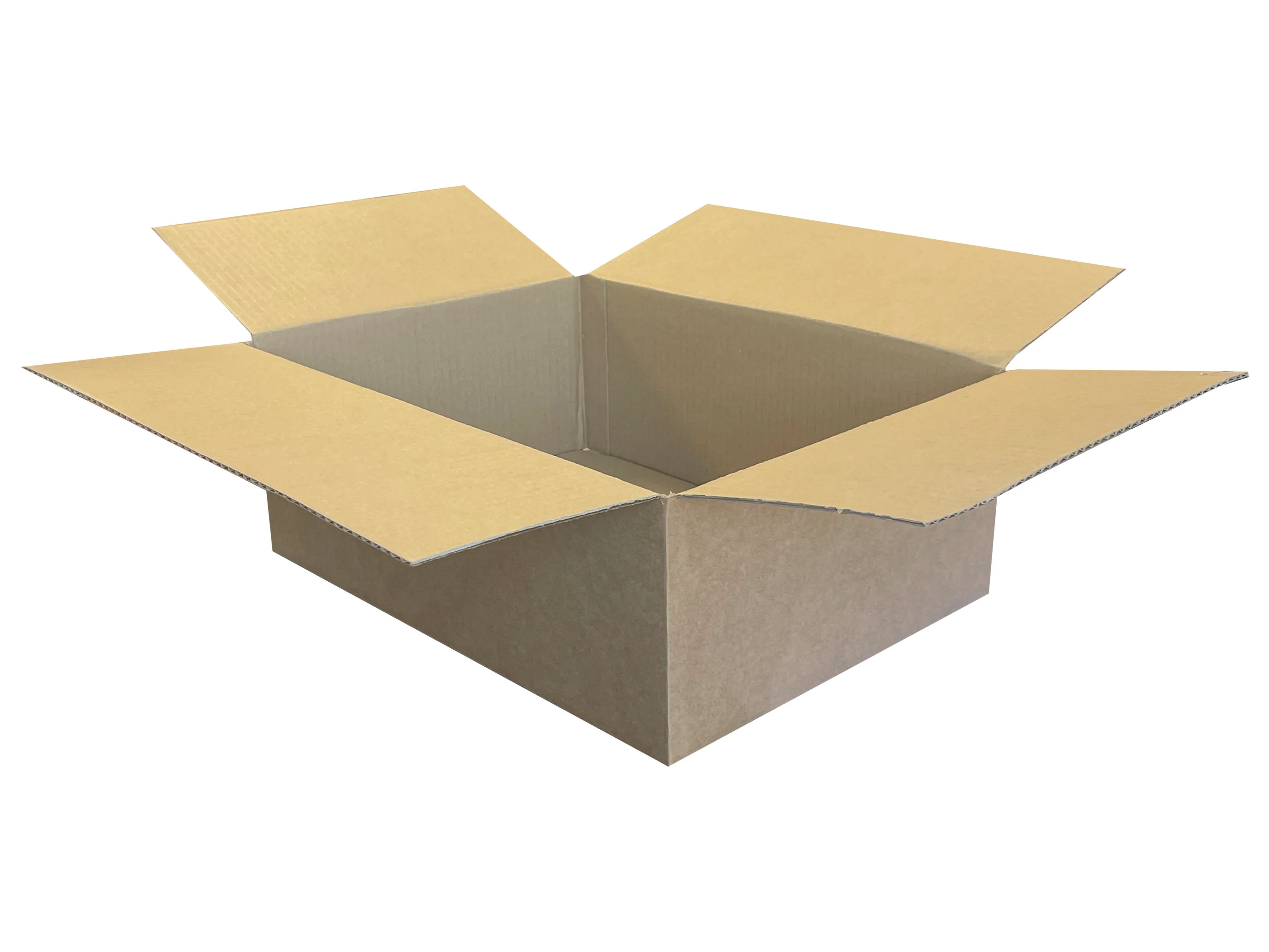 New Plain Strong Single Wall Box - 361mm x 277mm x 137mm