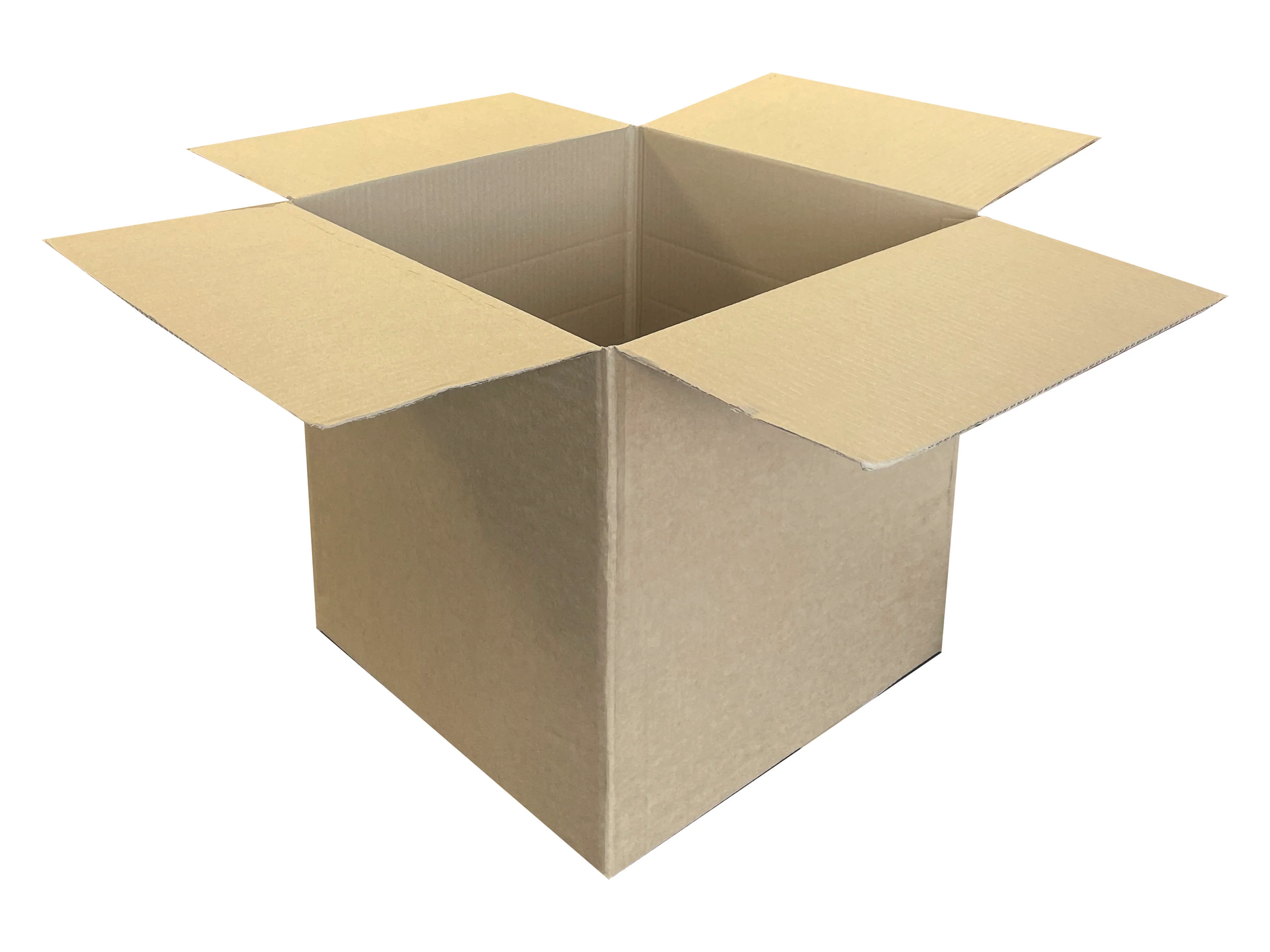 New Plain Strong Single Wall Box - 366mm x 363mm x 368mm