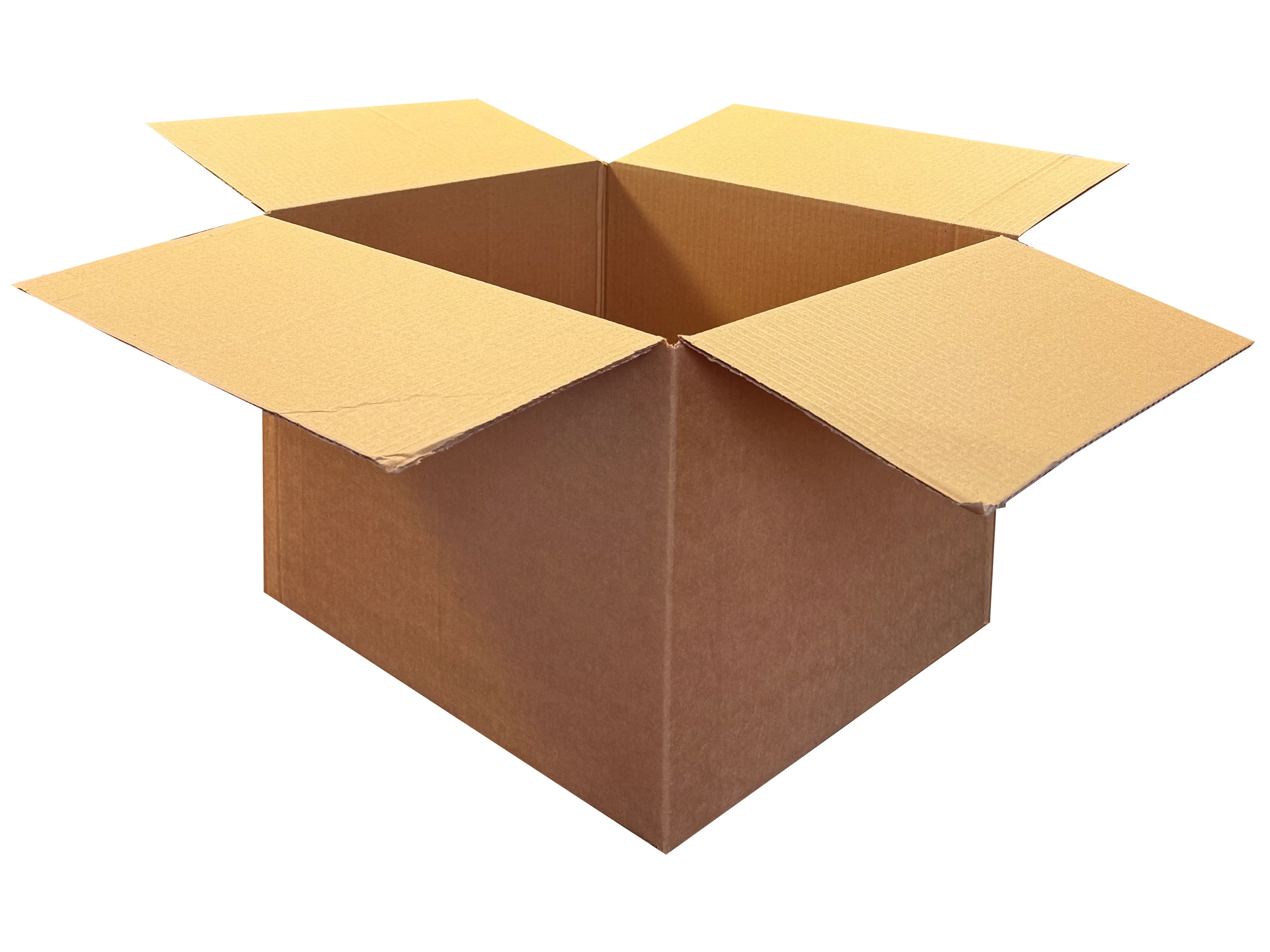 New Plain Strong Single Wall Box - 370mm x 323mm x 267mm