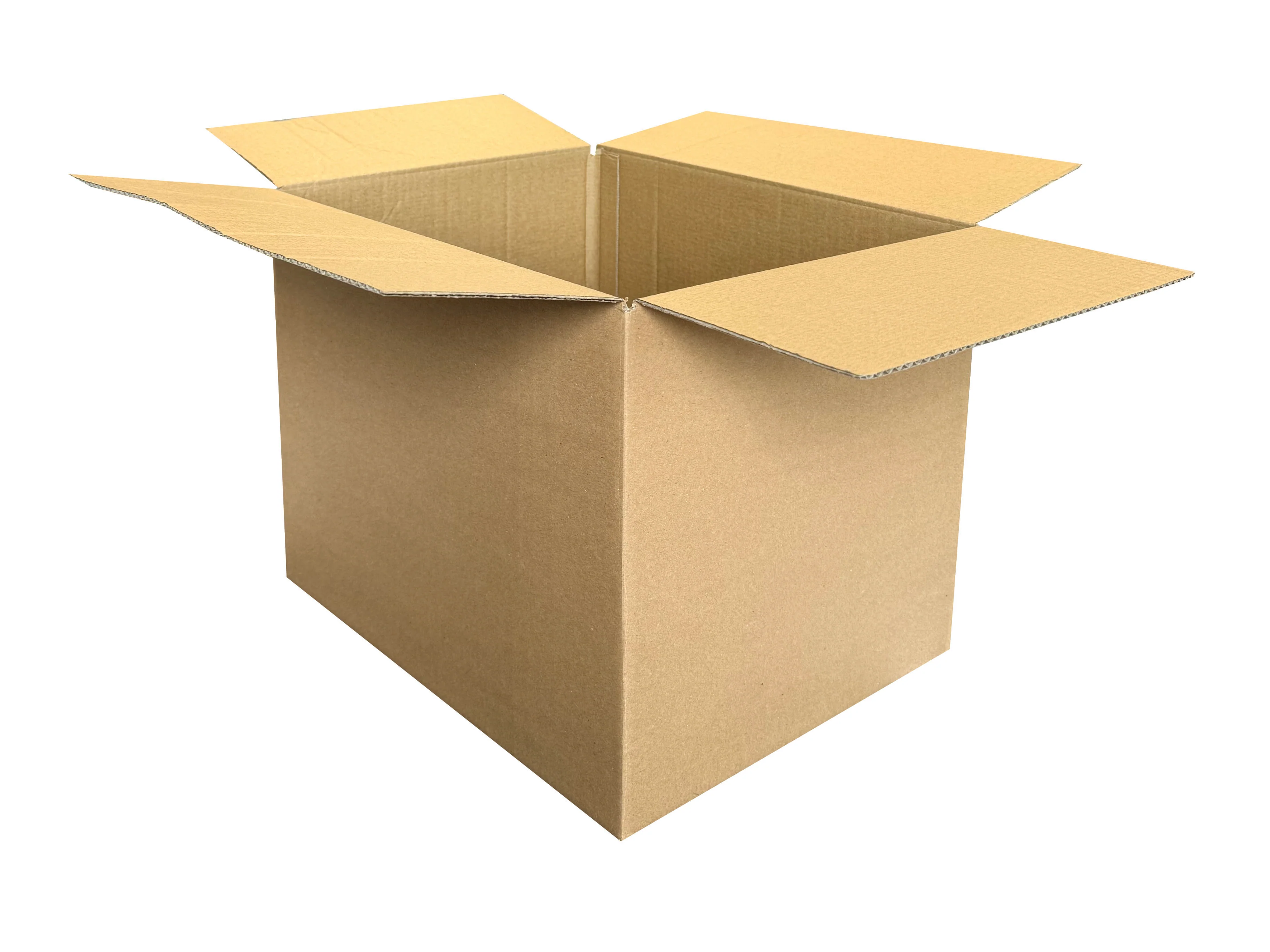New Plain Strong Single Wall Box - 379mm x 295mm x 280mm