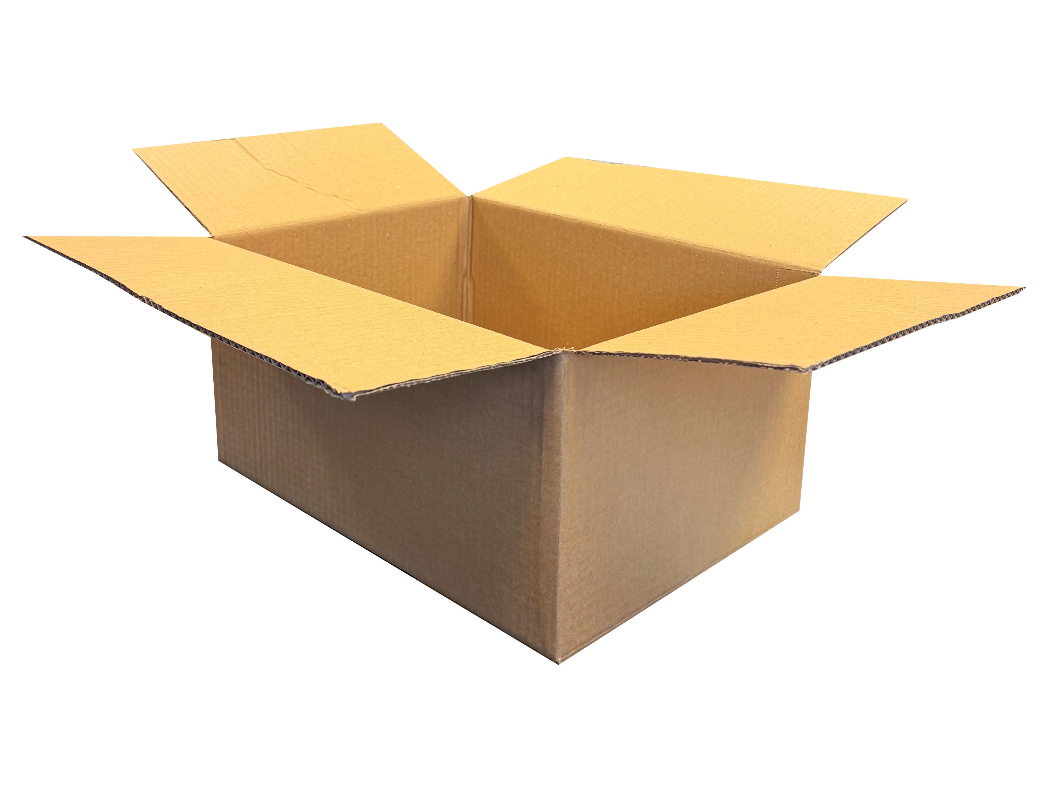 New Plain Strong Single Wall Box - 380mm x 280mm x 175mm