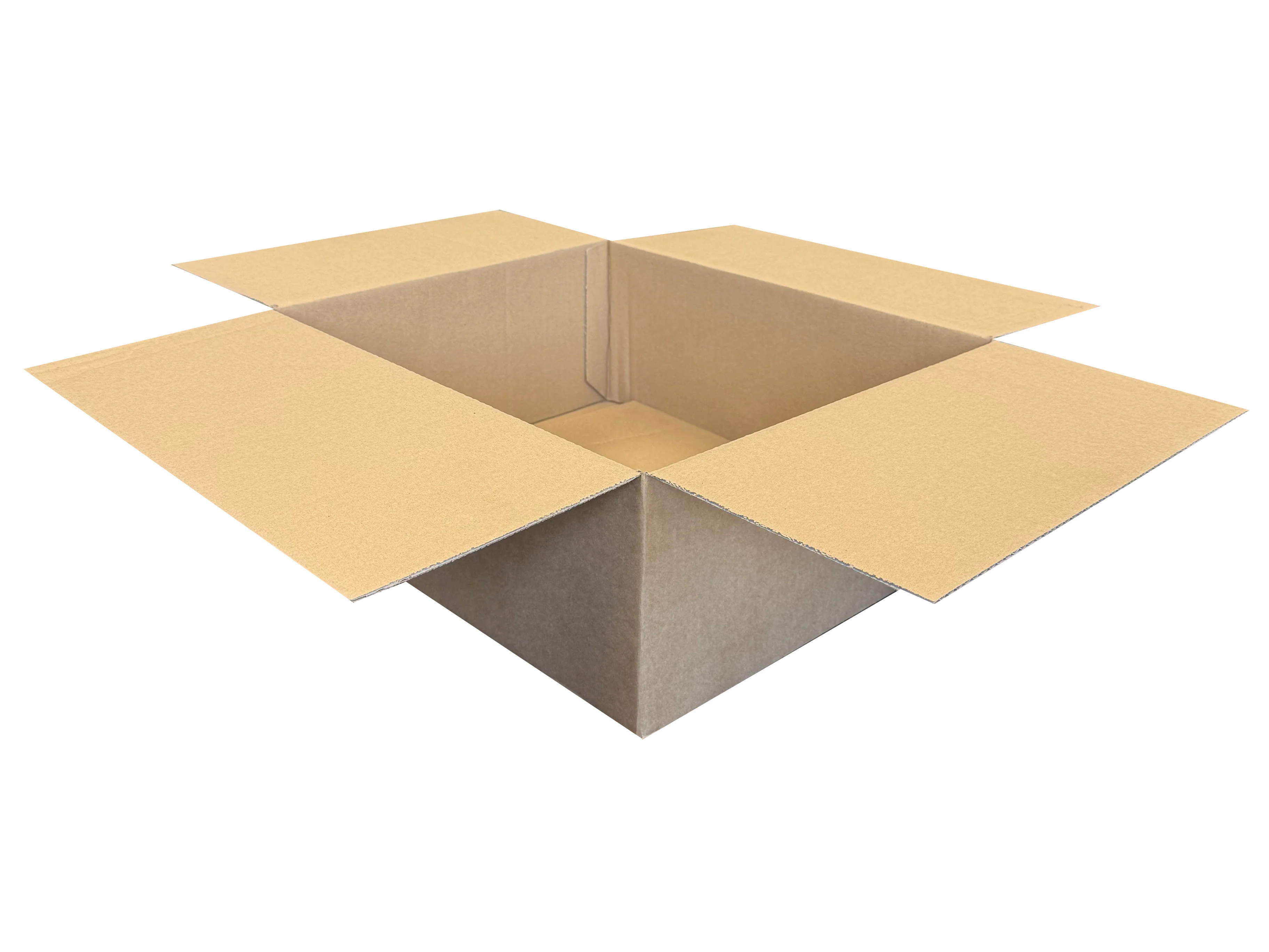 New Plain Strong Single Wall Box - 381mm x 330mm x 152mm