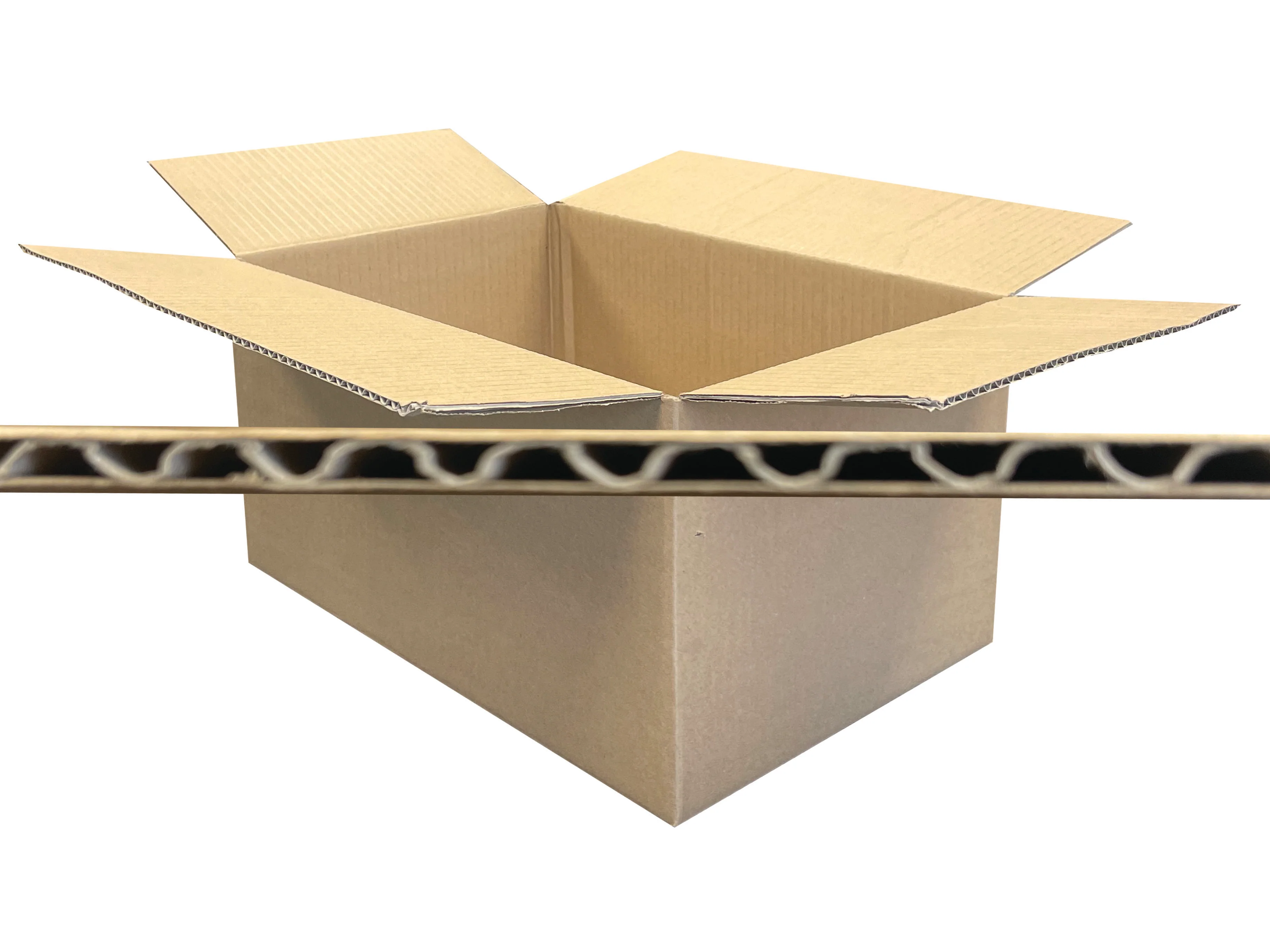 New Plain Strong Single Wall Box - 383mm x 257mm x 199mm - Image 2