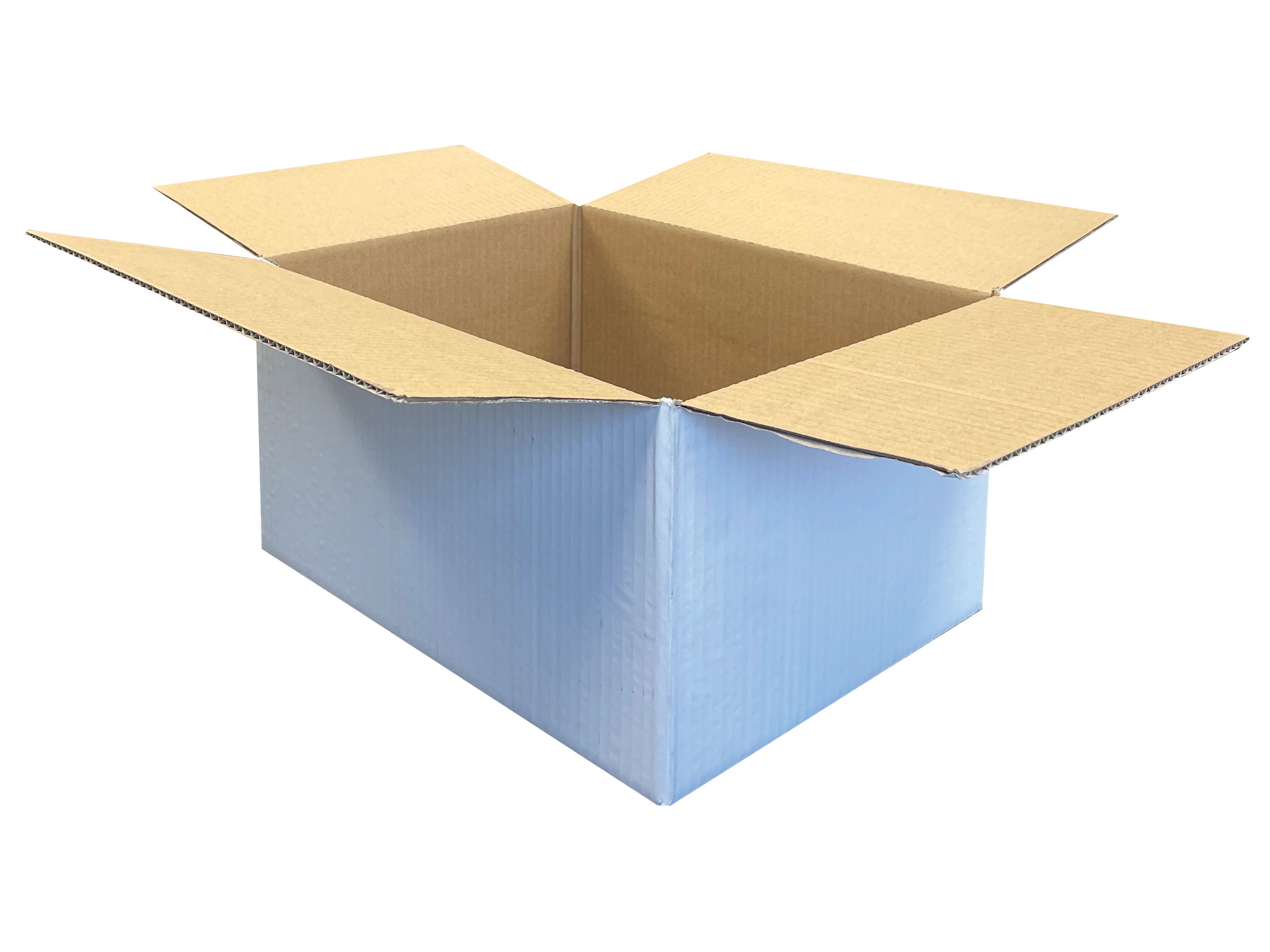 New Plain Strong Single Wall Box - 389mm x 295mm x 200mm