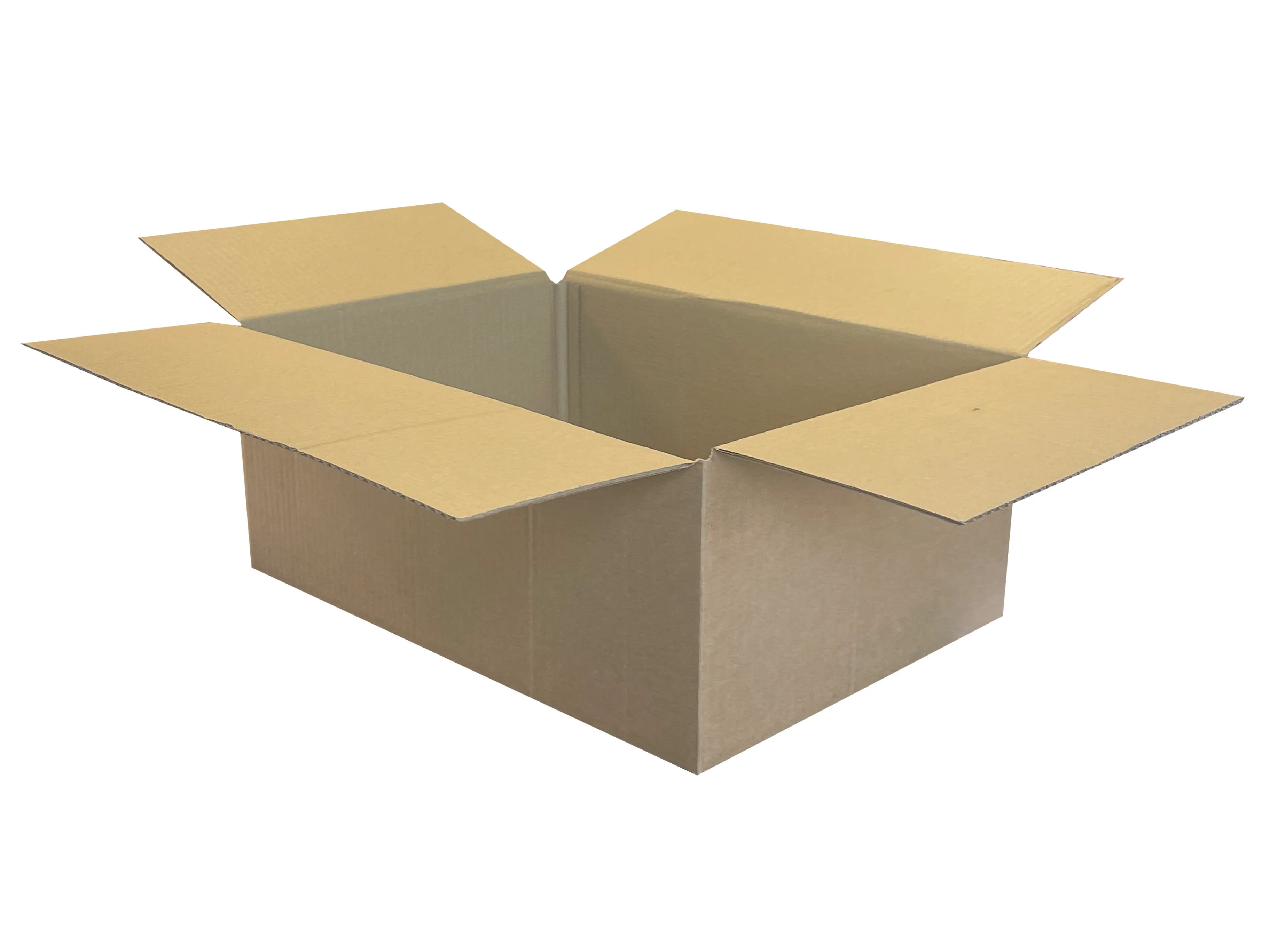 New Plain Strong Single Wall Box - 390mm x 270mm x 155mm