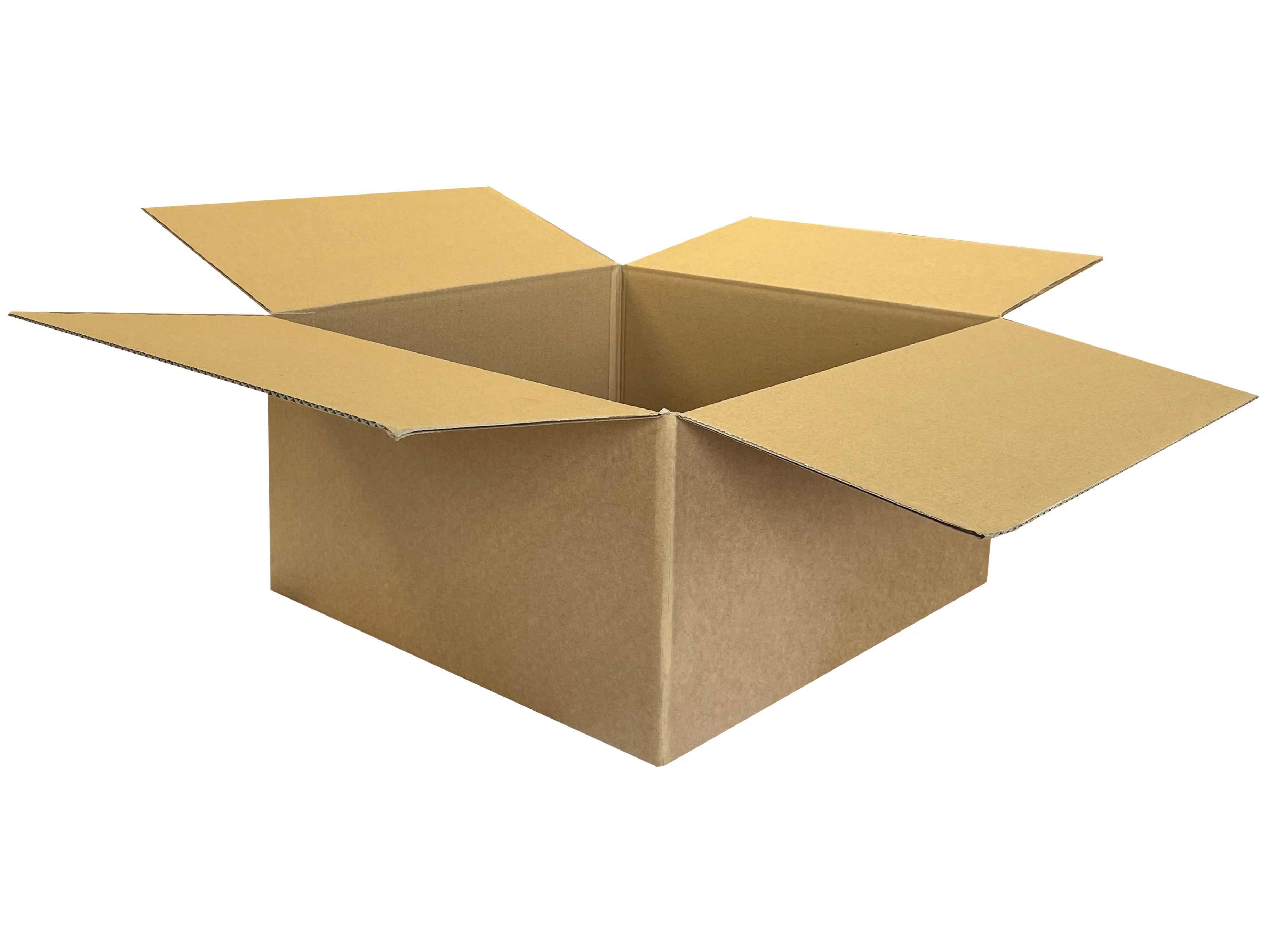 New Plain Strong Single Wall Box - 390mm x 390mm x 200mm