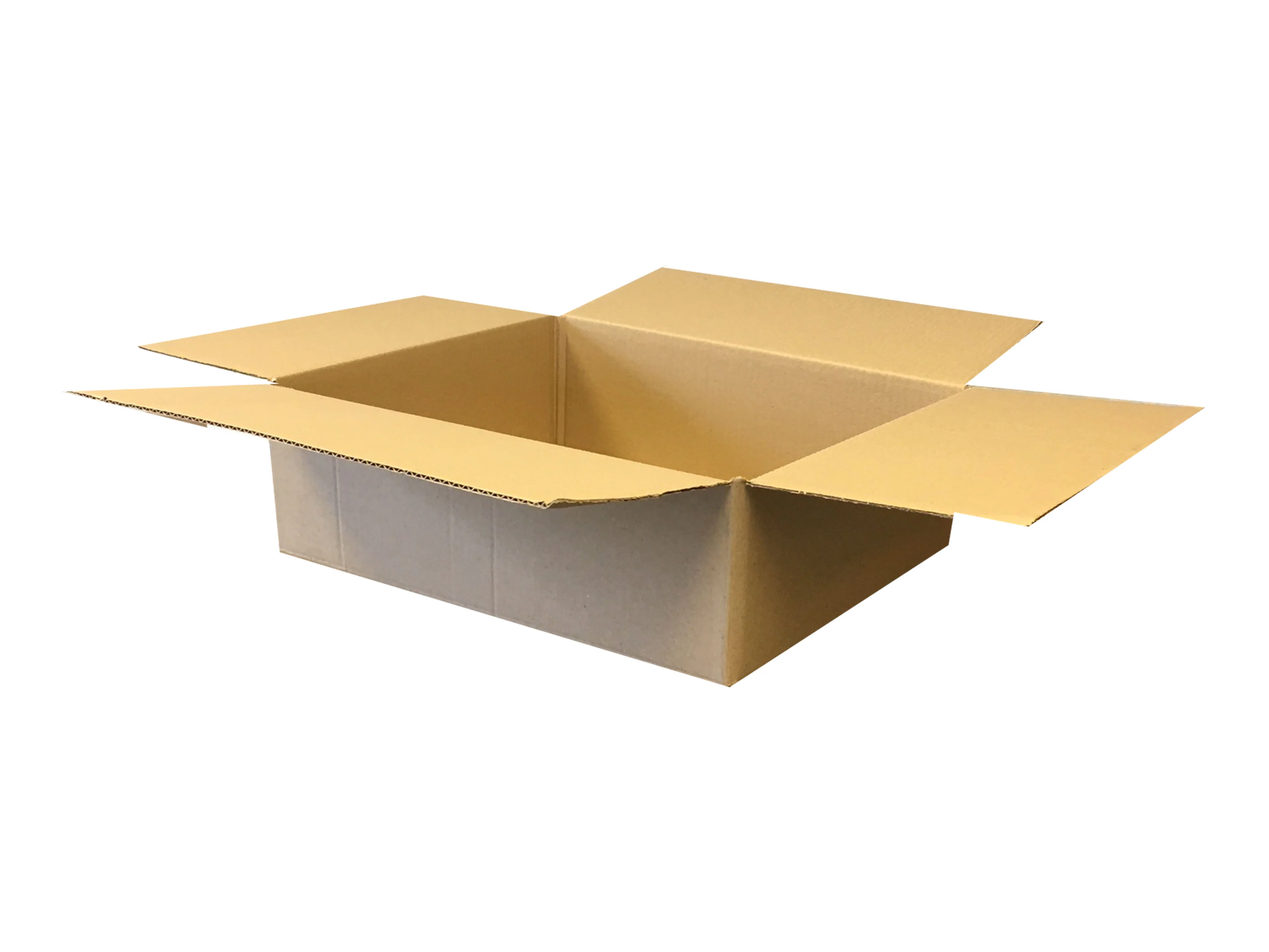 New Plain Strong Single Wall Box - 405mm x 330mm x 125mm