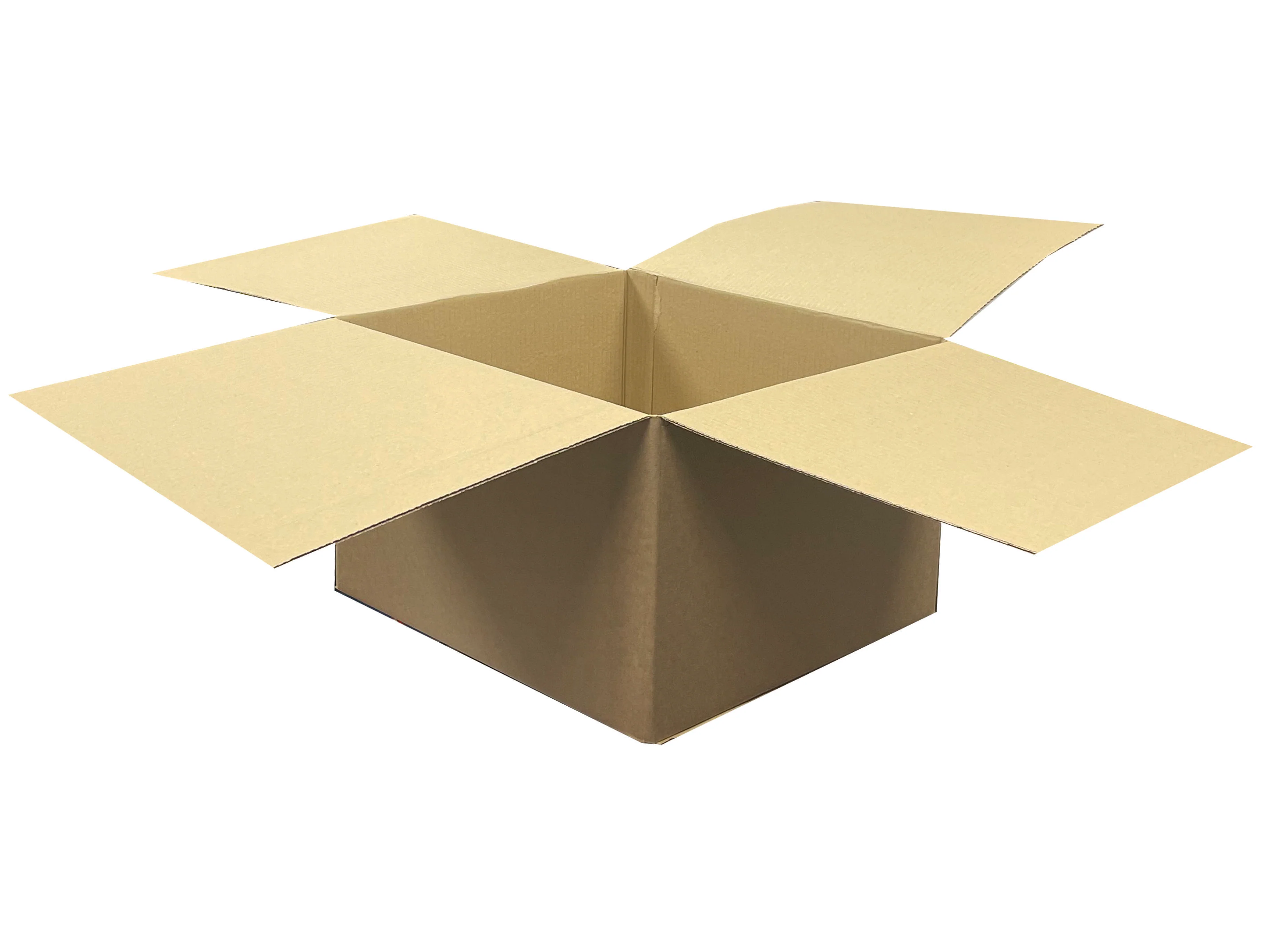 New Plain Strong Single Wall Box - 410mm x 380mm x 255mm - Image 2