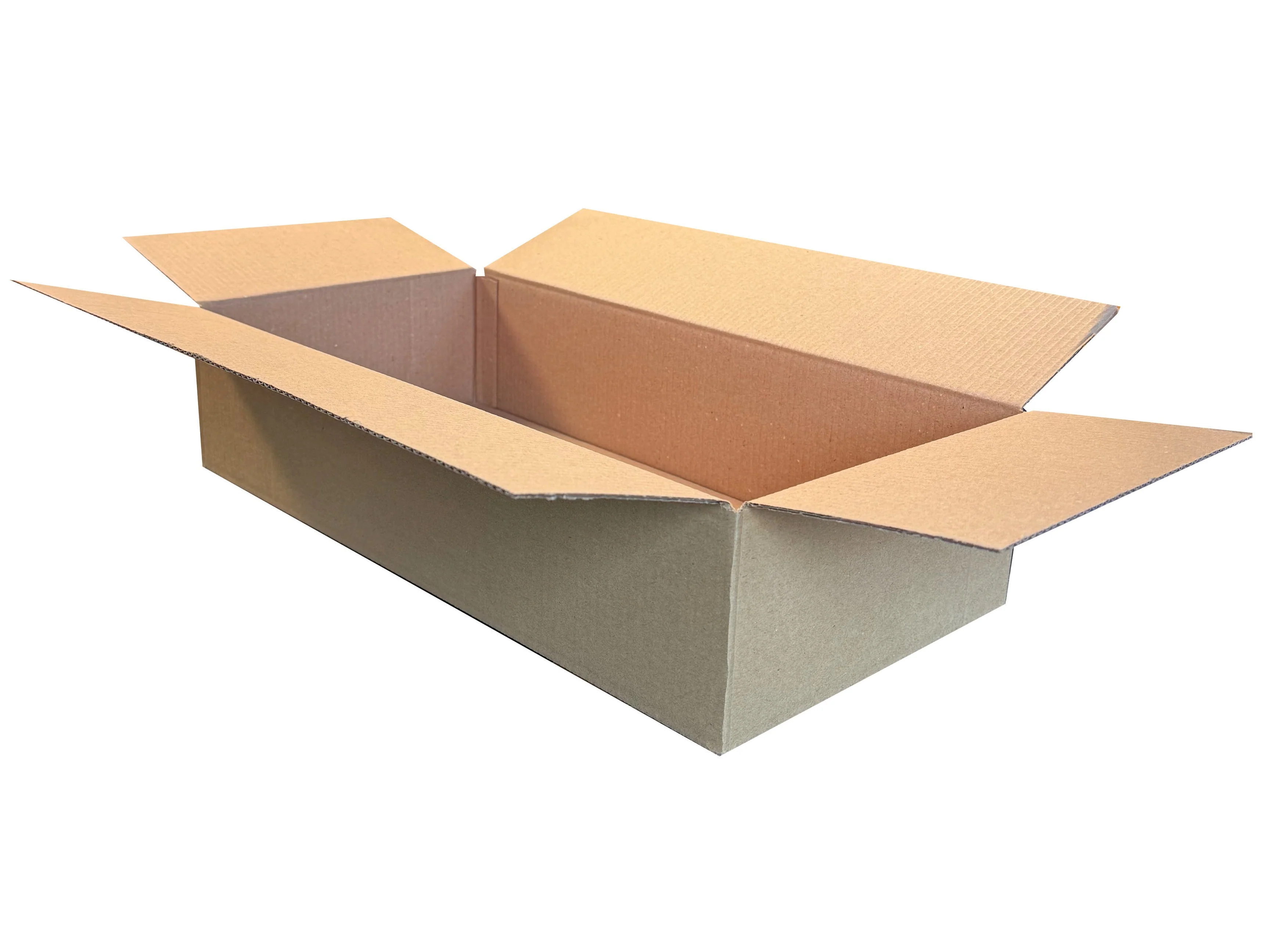 New Plain Strong Single Wall Box - 412mm x 211mm x 106mm