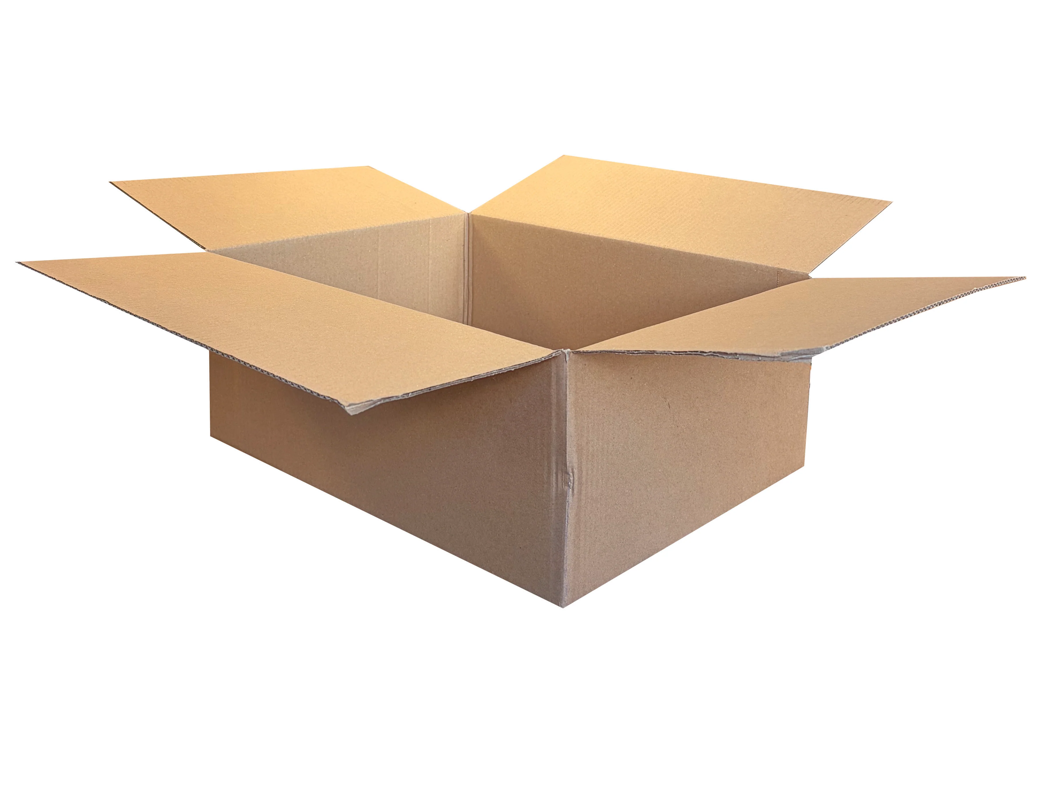 New Plain Strong Single Wall Box - 470mm x 370mm x 170mm