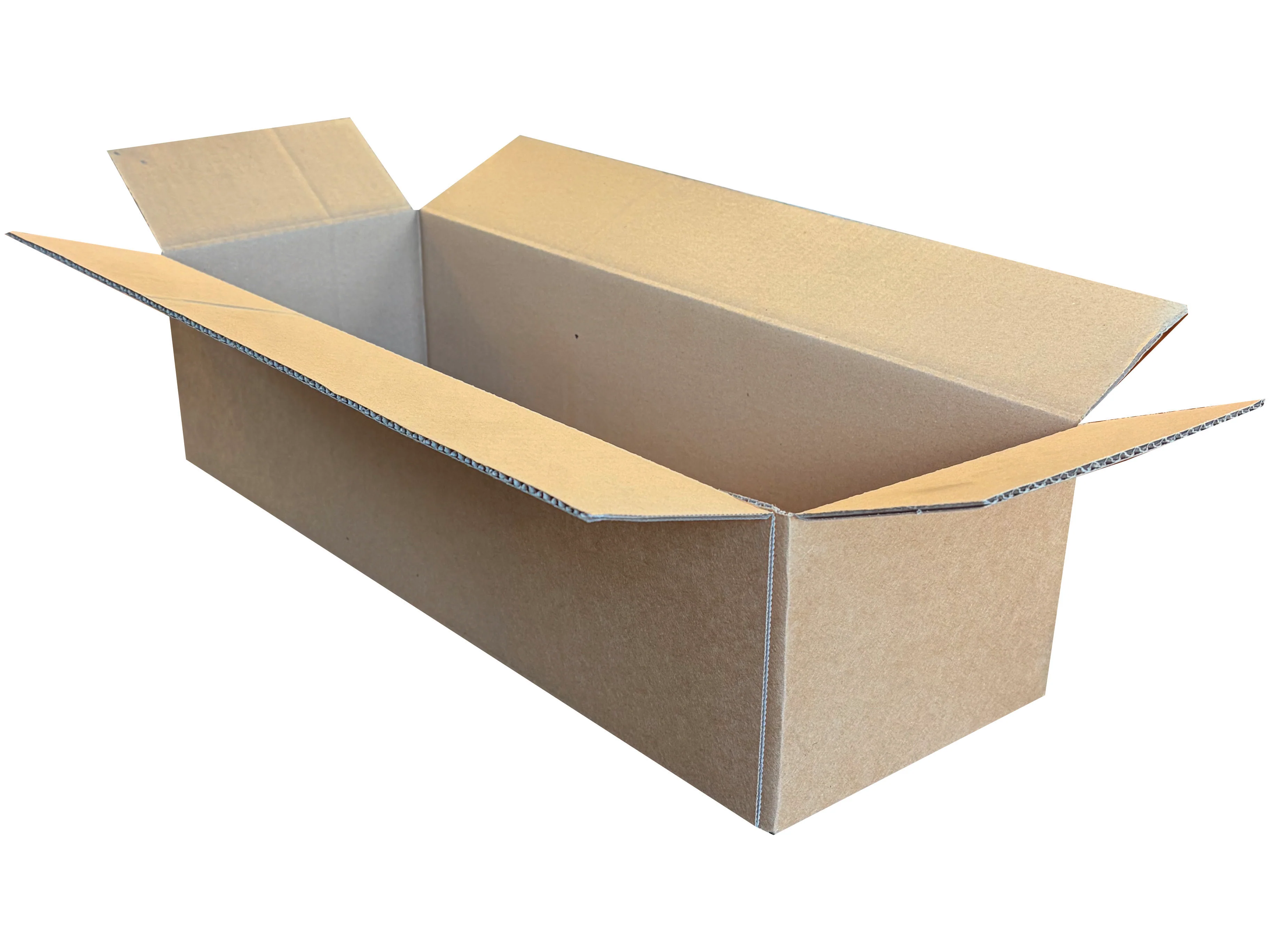 New Plain Strong Single Wall Box - 480mm x 165mm x 125mm