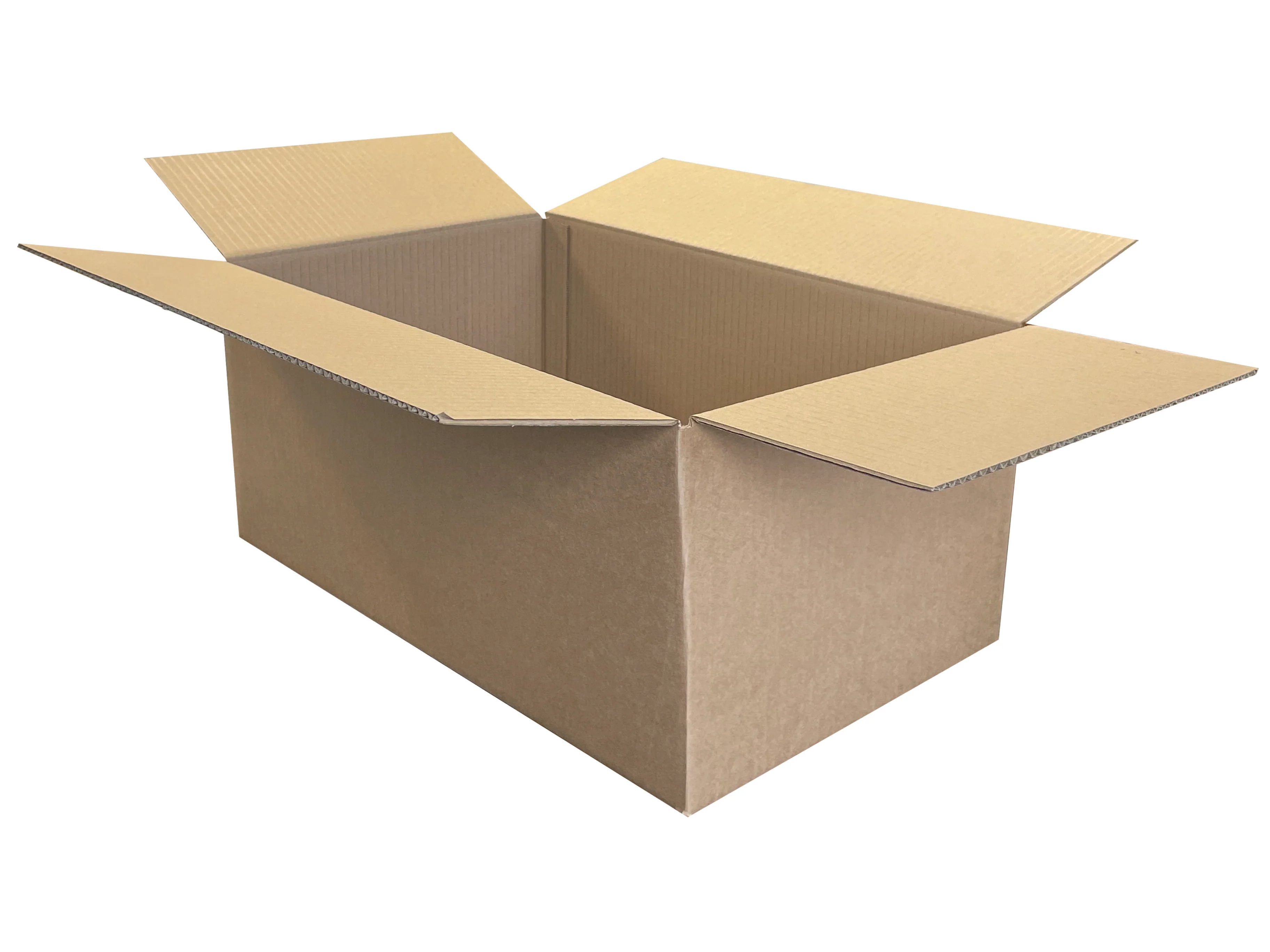 New Plain Strong Single Wall Box - 480mm x 295mm x 210mm
