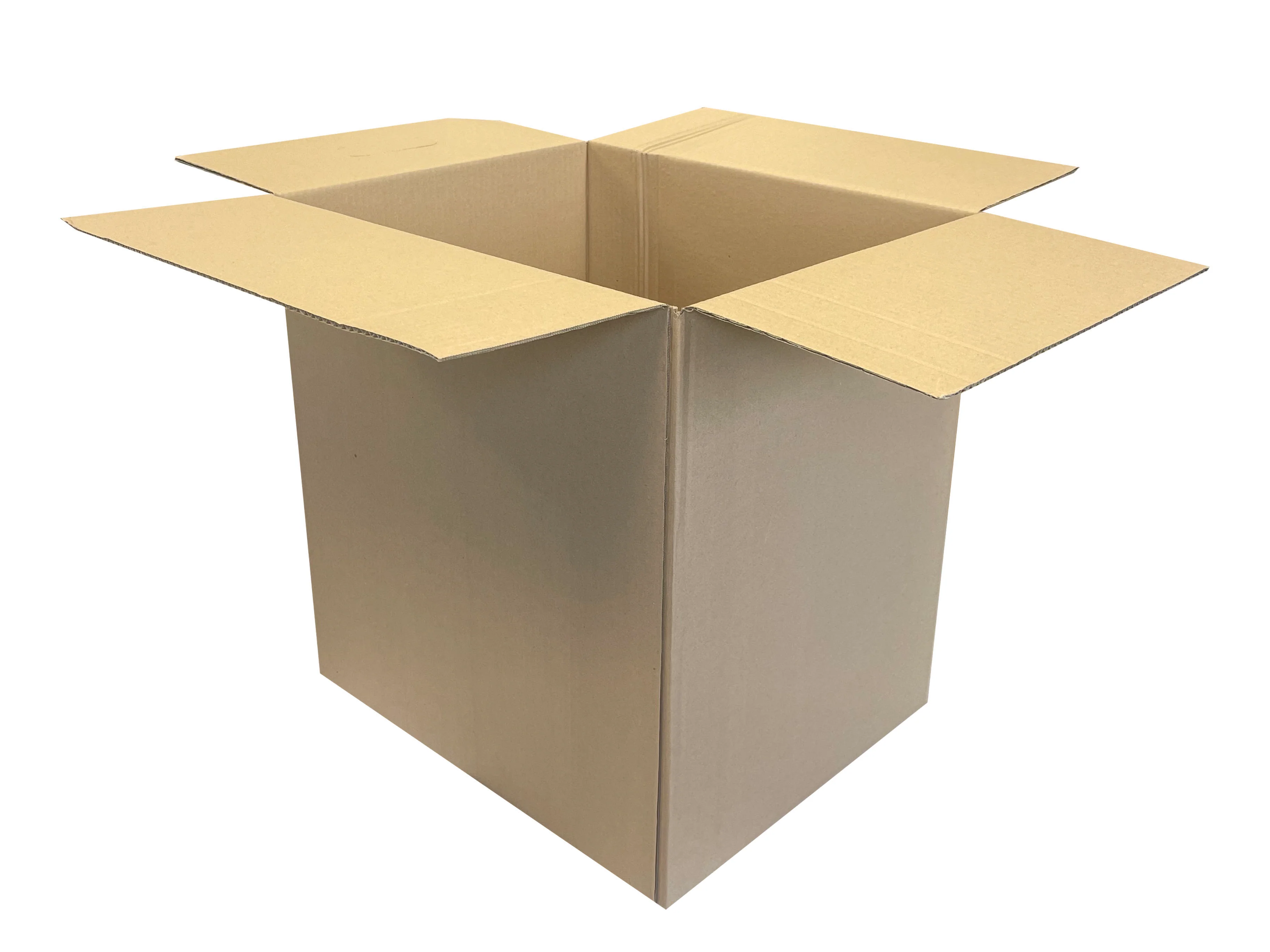 New Plain Strong Single Wall Box - 489mm x 393mm x 517mm