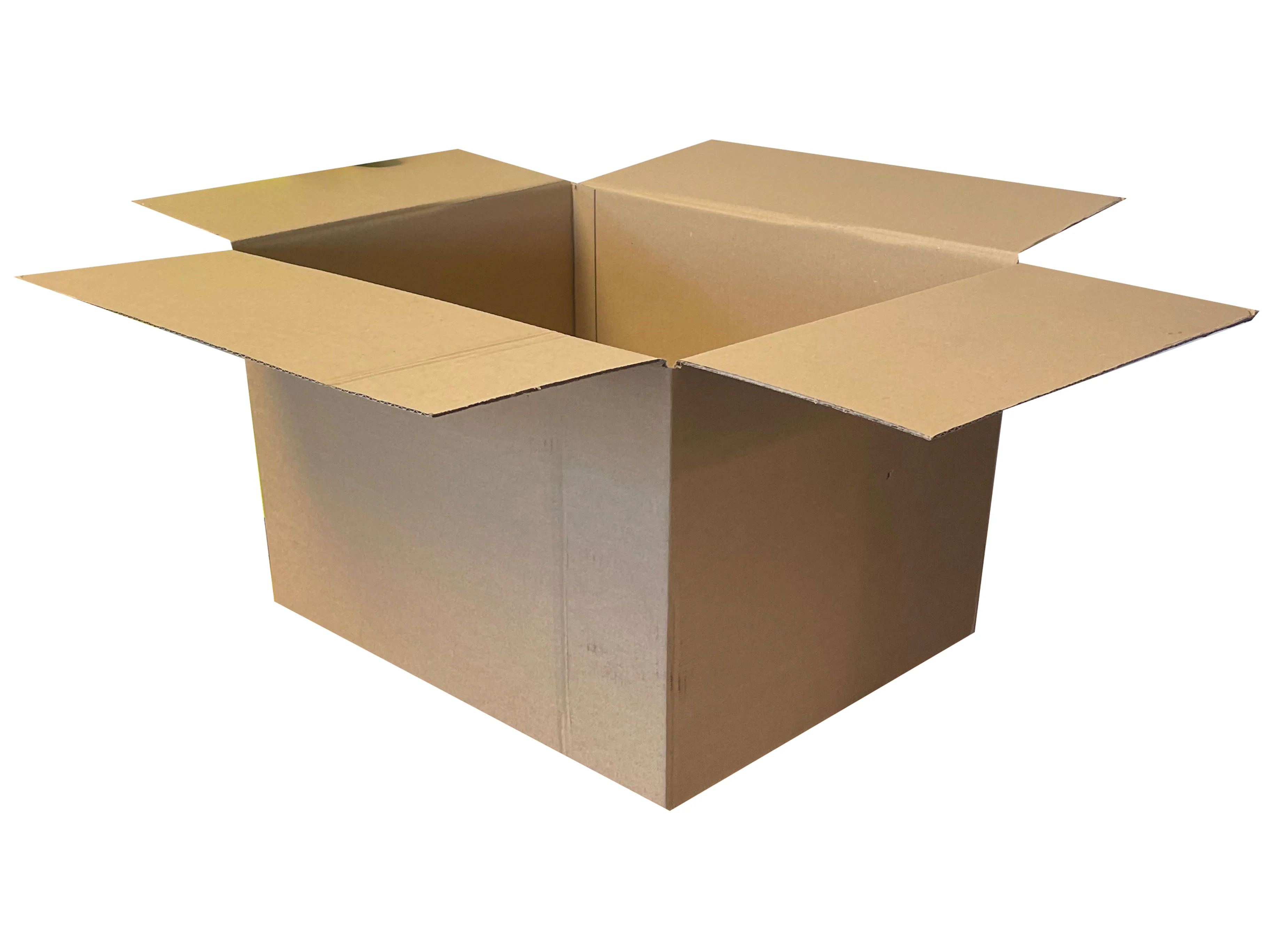 New Plain Strong Single Wall Box - 489mm x 394mm x 345mm