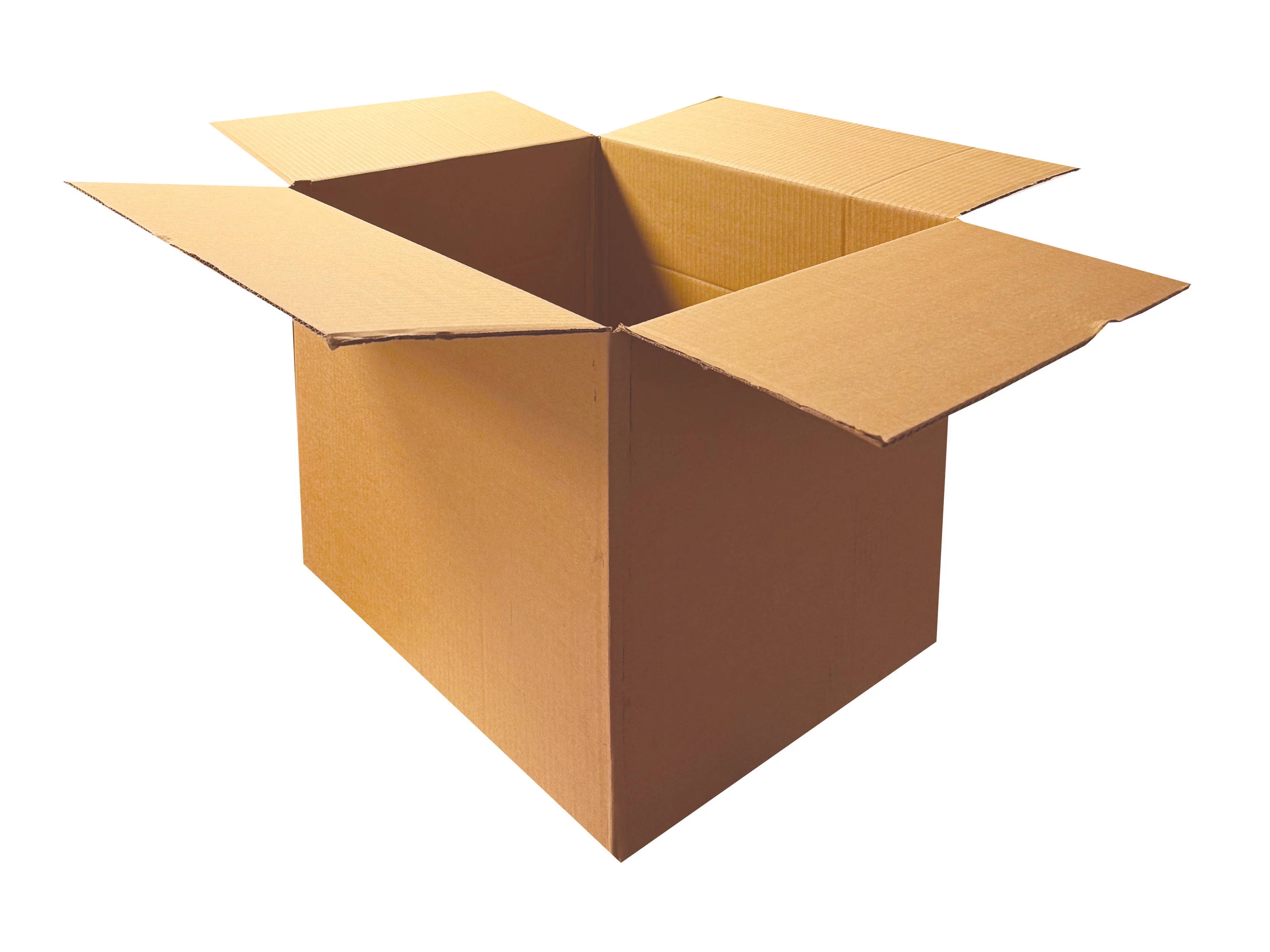 New Plain Strong Single Wall Box - 500mm x 410mm x 400mm